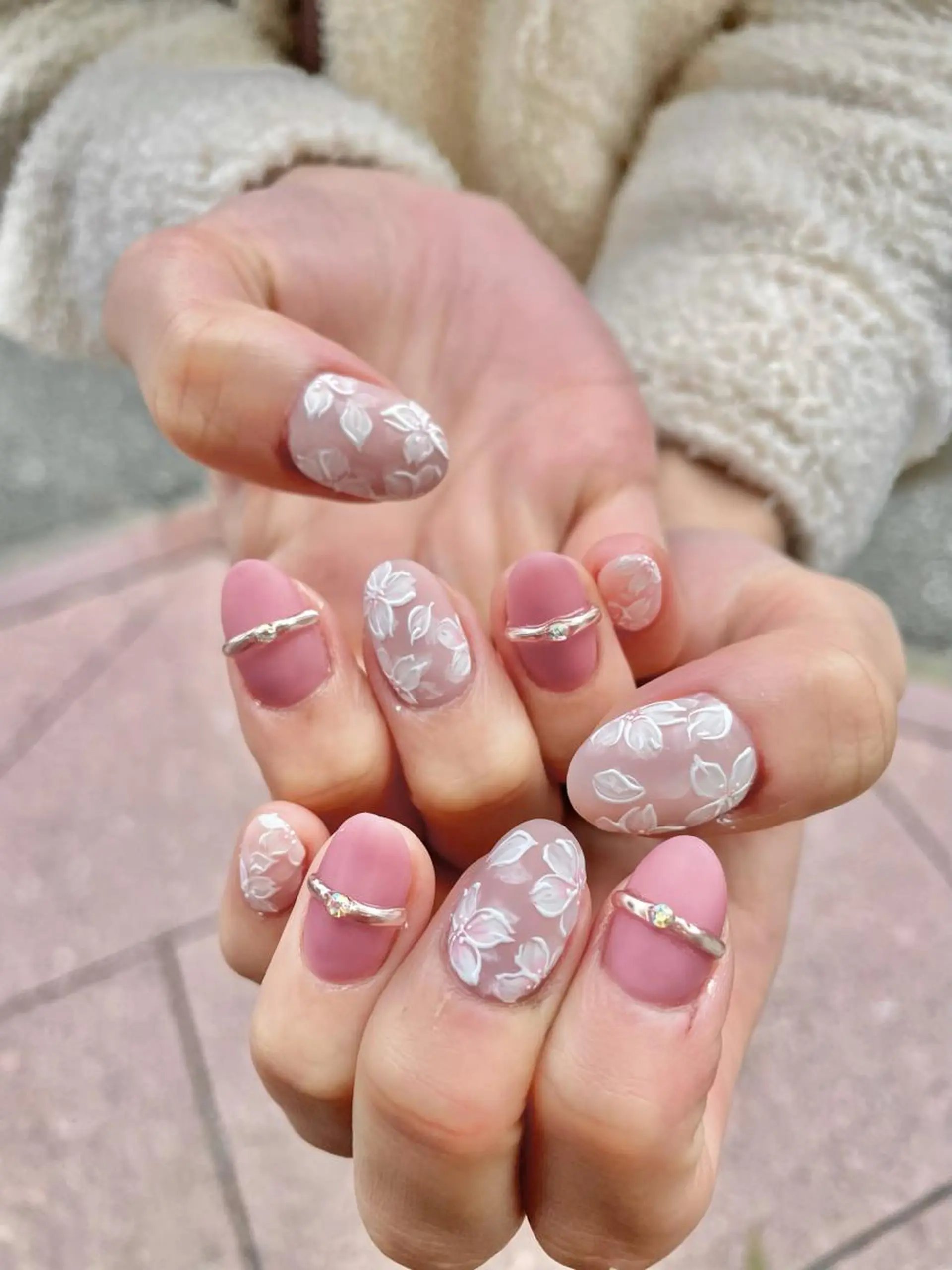 ネイル ハンドネイル Ash関内ネイリスト 荒木晴香のネイルデザイン