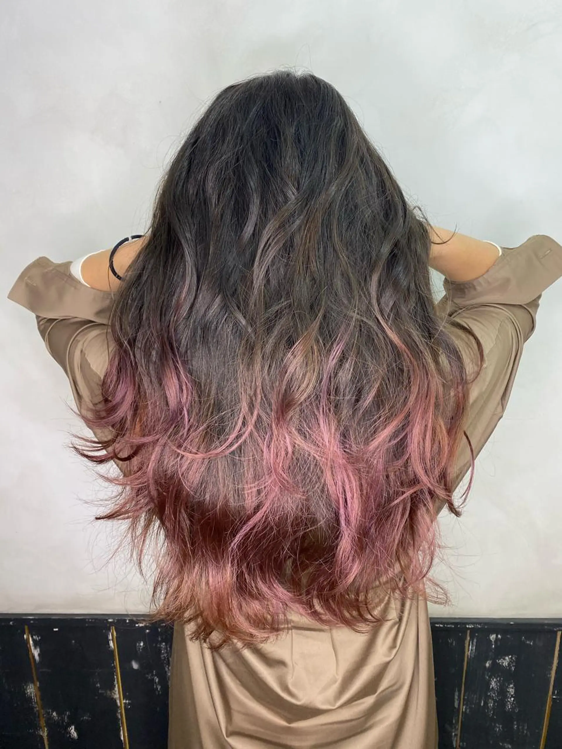ロング カット ヘアカラー トリートメント AUBE HAIRazul吉祥寺所属・髪質改善✨幹細胞✨ ウルツヤ🌈清水　祥のヘアスタイル