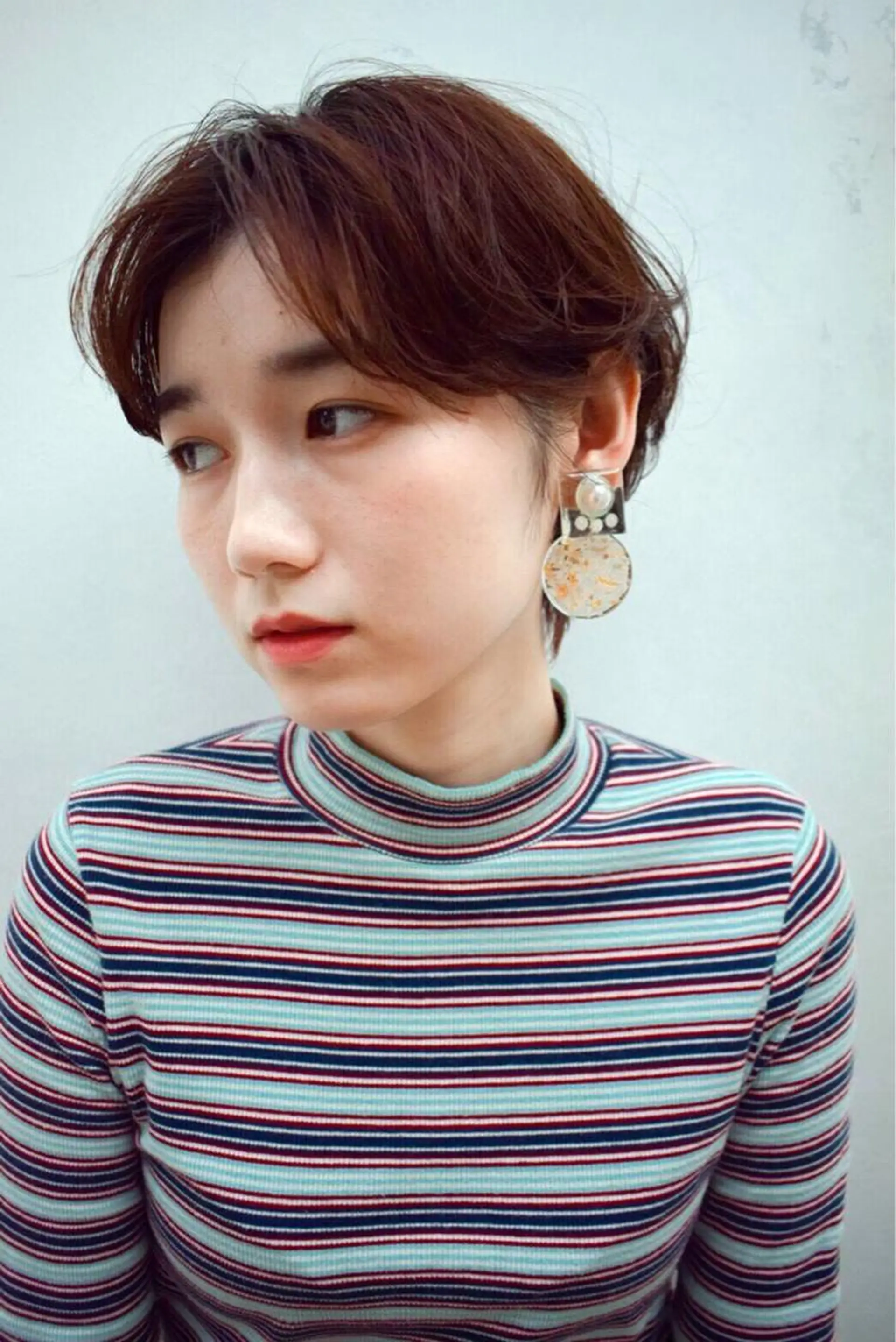 ショート カラー パーマ ヘアアレンジ メンズ キッズ ネイル マツエク・マツパ ヘアカラー トリートメント MODEK's西宮店 マネージャー神道有基のヘアスタイル