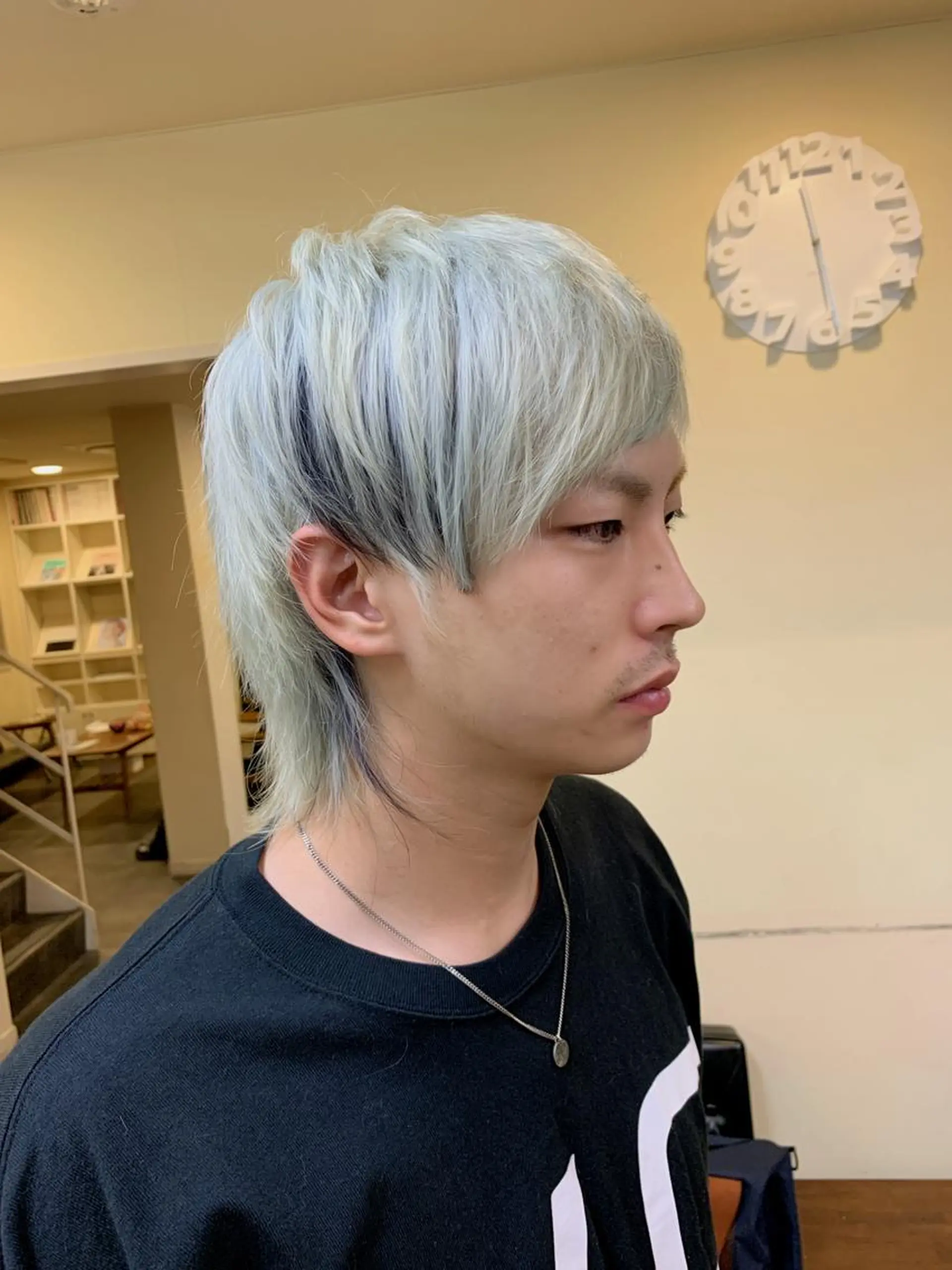 メンズ カット ヘアカラー 大人レイヤー ヨシミカズヤのヘアスタイル