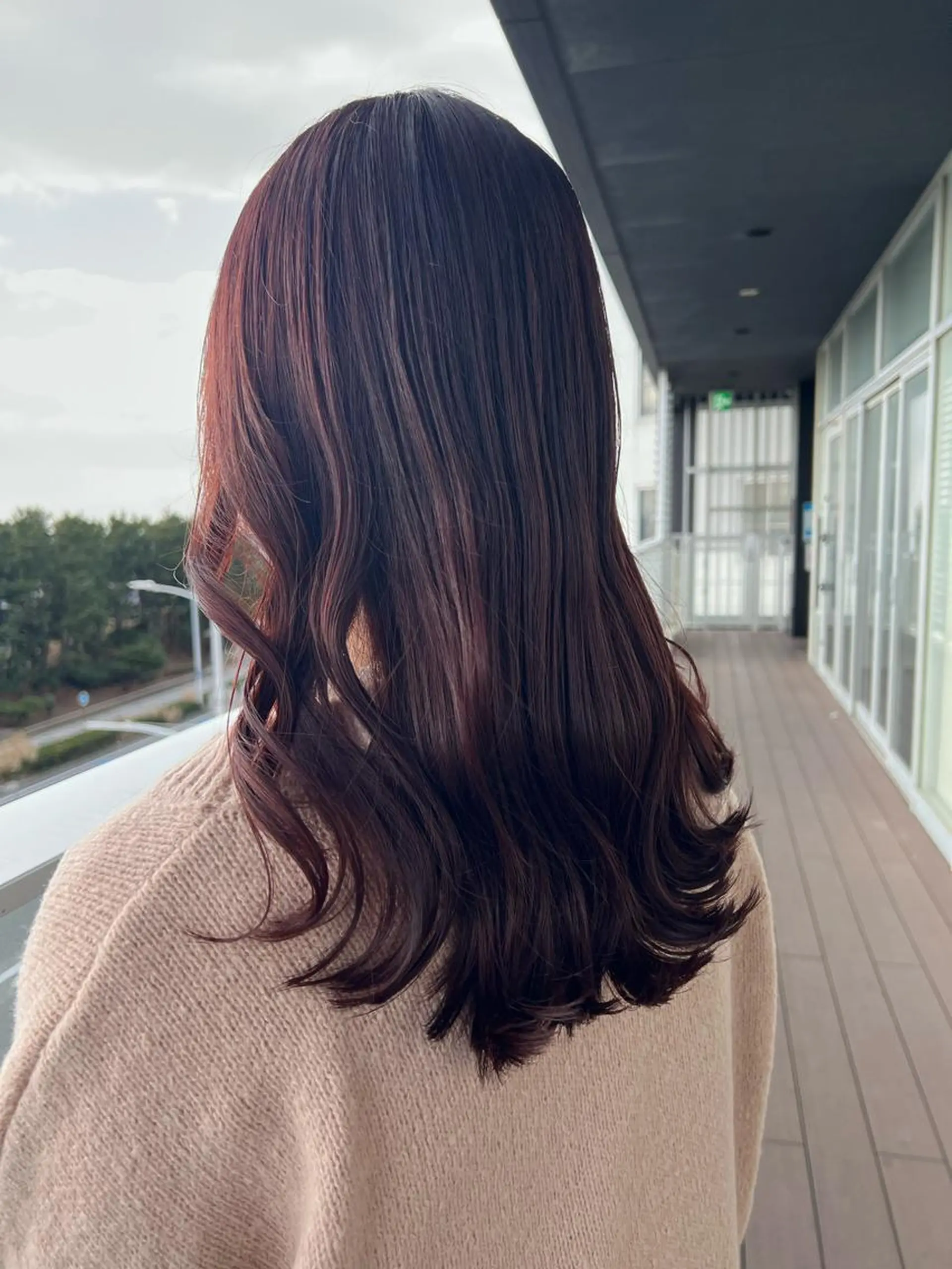 ロング カット ヘアカラー トリートメント 🌿MASATO 🌿韓国ヘアのヘアスタイル
