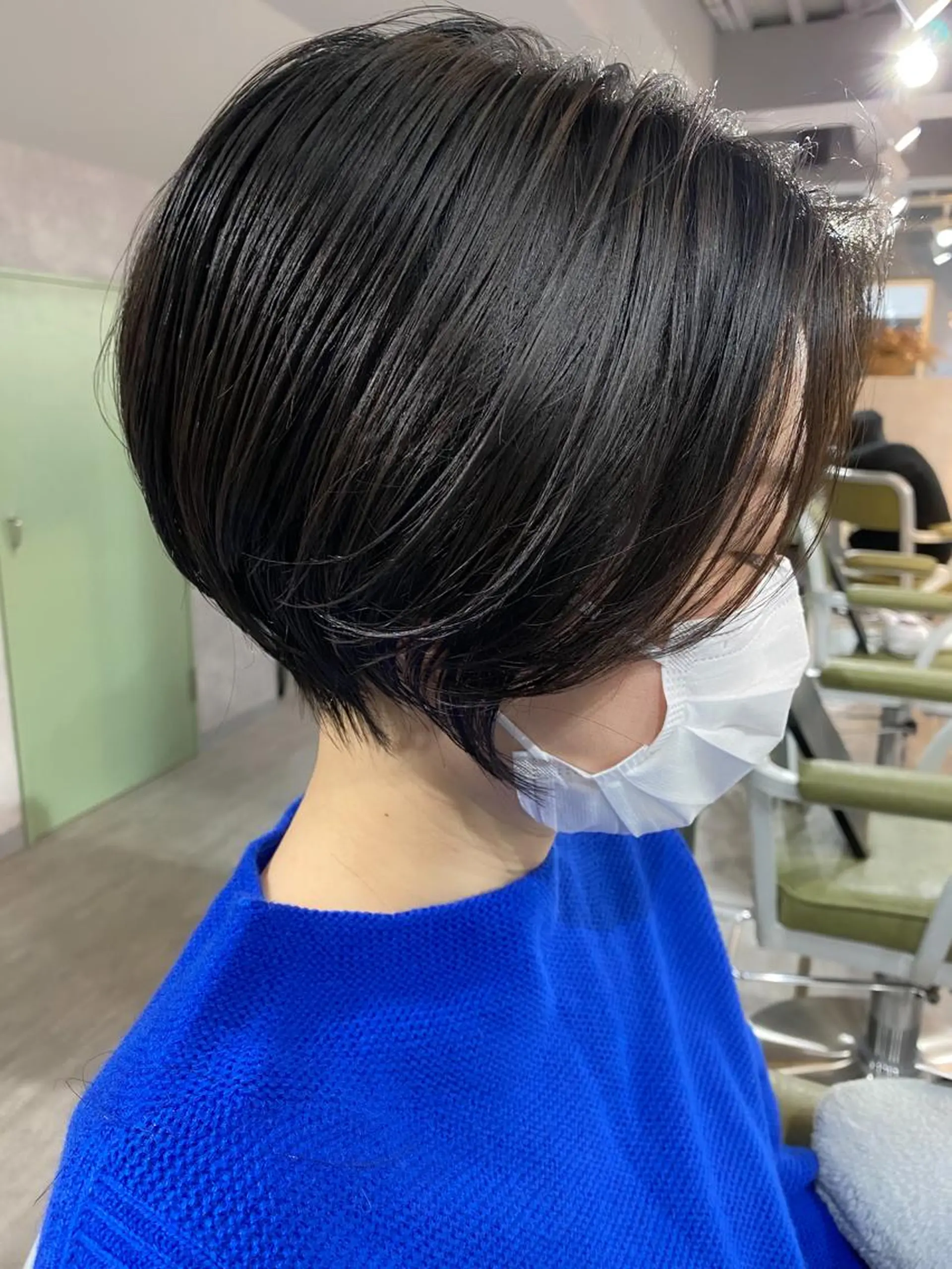 ショート ショートボブ ボブ ショートヘア カット ヘアカラー トリートメント 久保亮太 /大人ショートのヘアスタイル