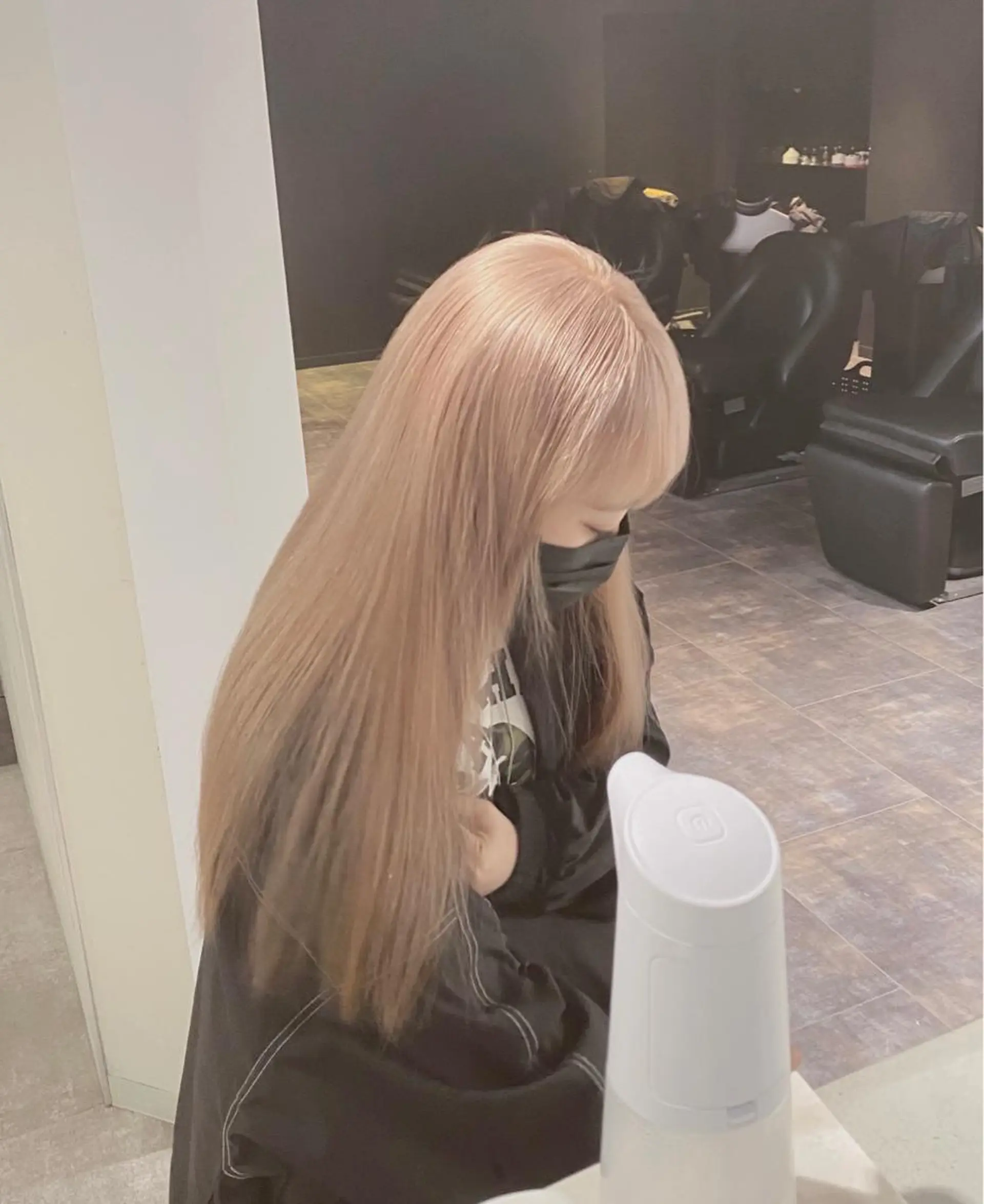 ミディアム カラー esu天満所属・esu 天満のヘアスタイル