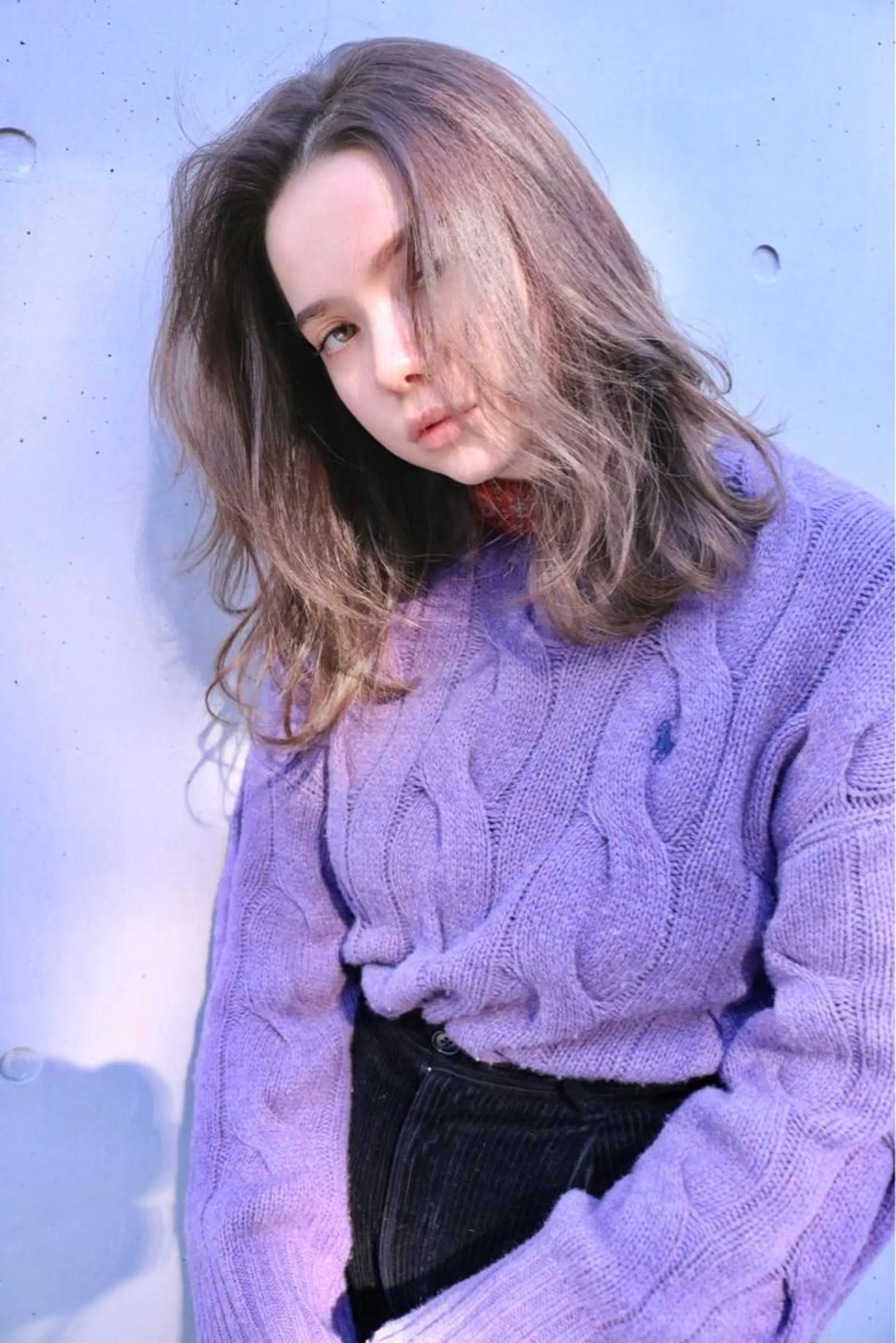 セミロング カラー カット ヘアカラー トリートメント 似合わせカラーパーマ 🌿kitin米川のヘアスタイル