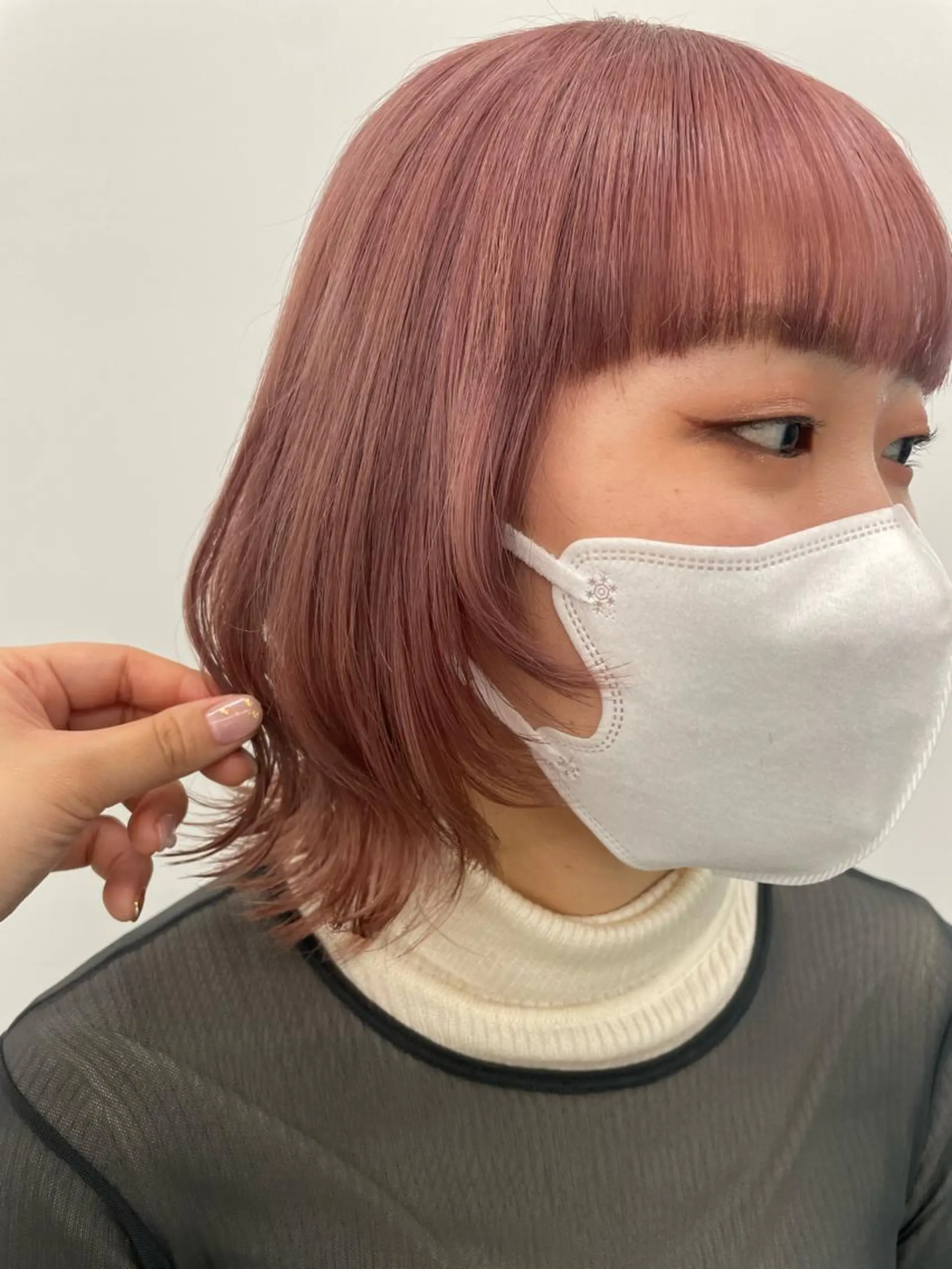 ショート カラー KANGOLSALON 富山セントラル所属・松井 亜美のヘアスタイル