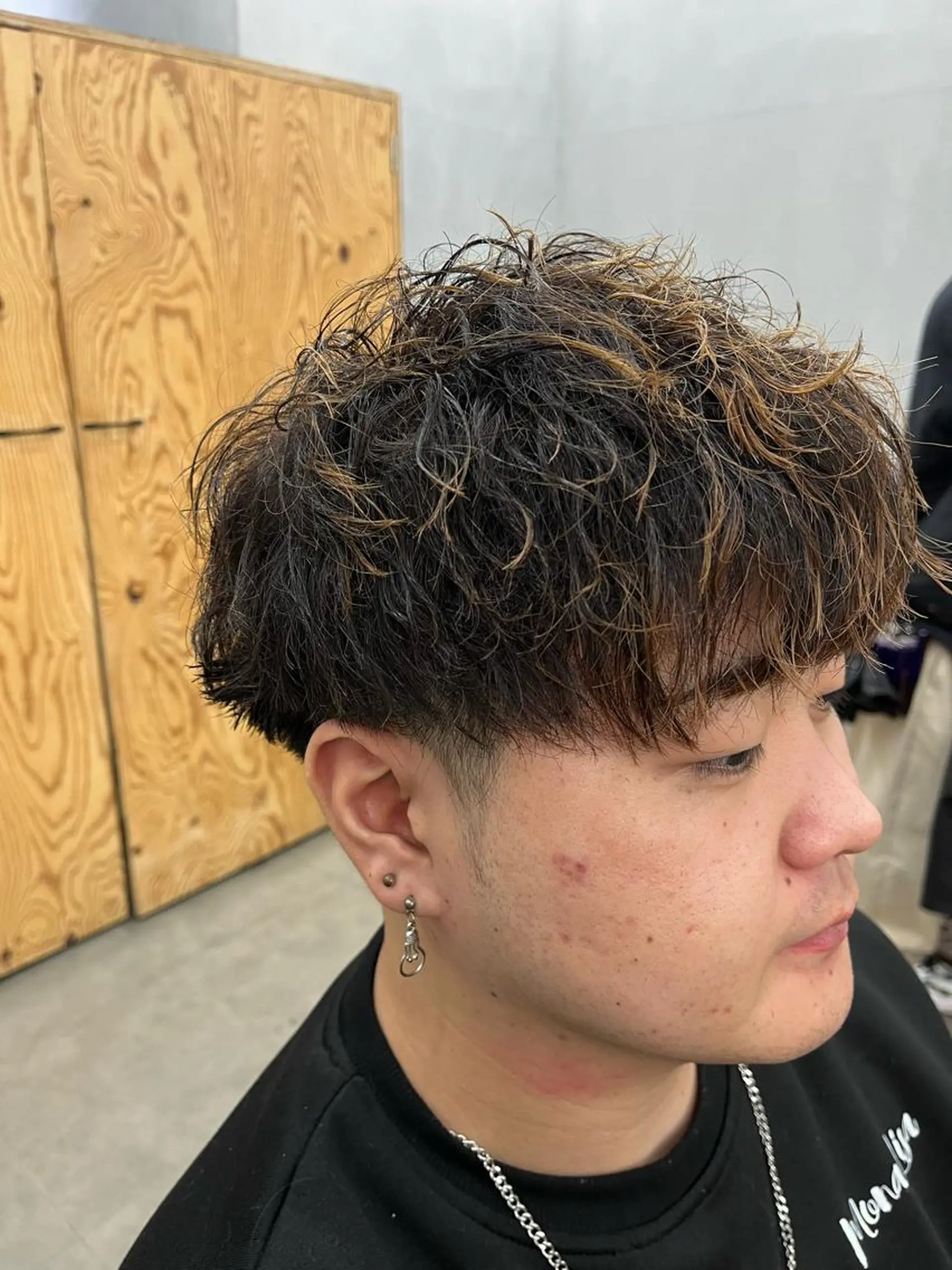 パーマ メンズ メンズパーマ ツイストスパイラルパーマ スパイラルパーマ カット パーマ メンズ支持率NO.1 マサキのヘアスタイル