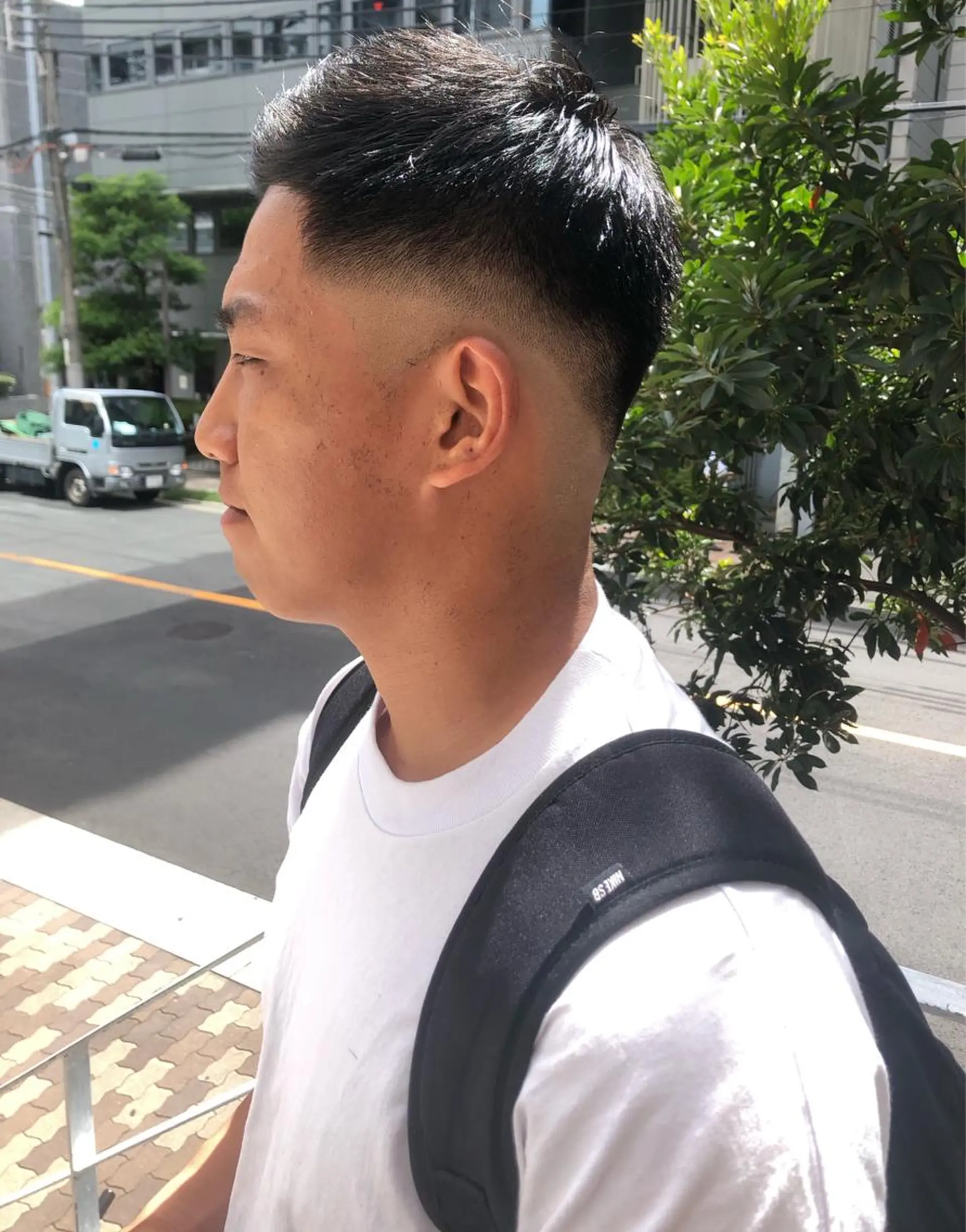 ショート メンズ特化美容師 ハスイルイのヘアスタイル