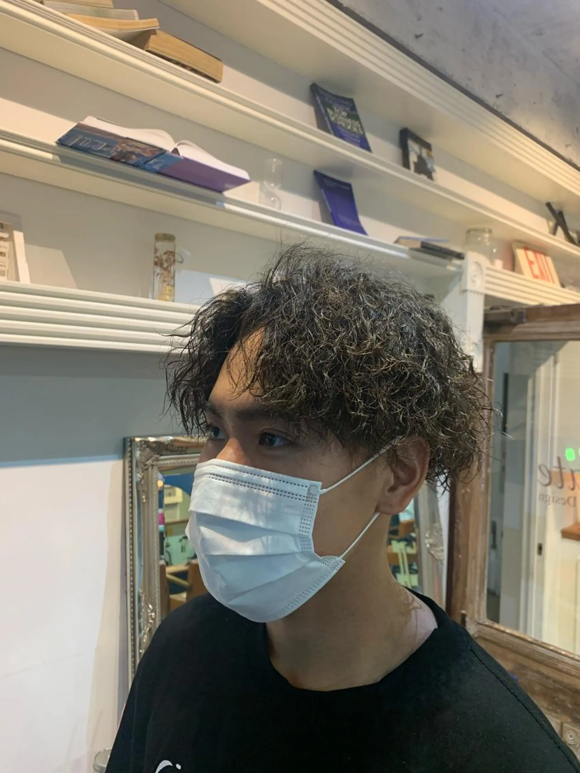 ショート キッズ カット パーマ トリートメント ヘッドスパ ヘアセット 山口 竣也のヘアスタイル