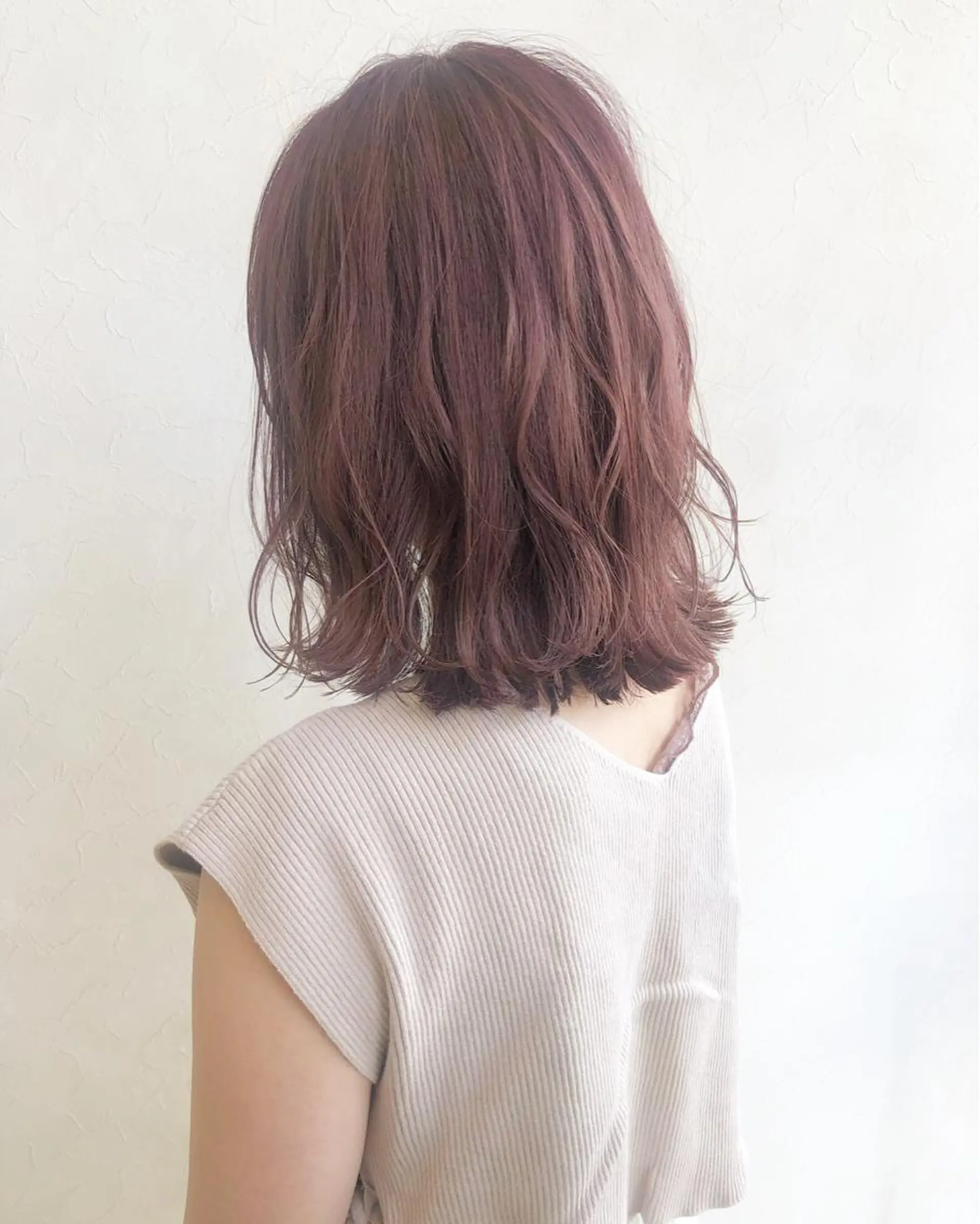ミディアム カラー nakahara madokaのヘアスタイル