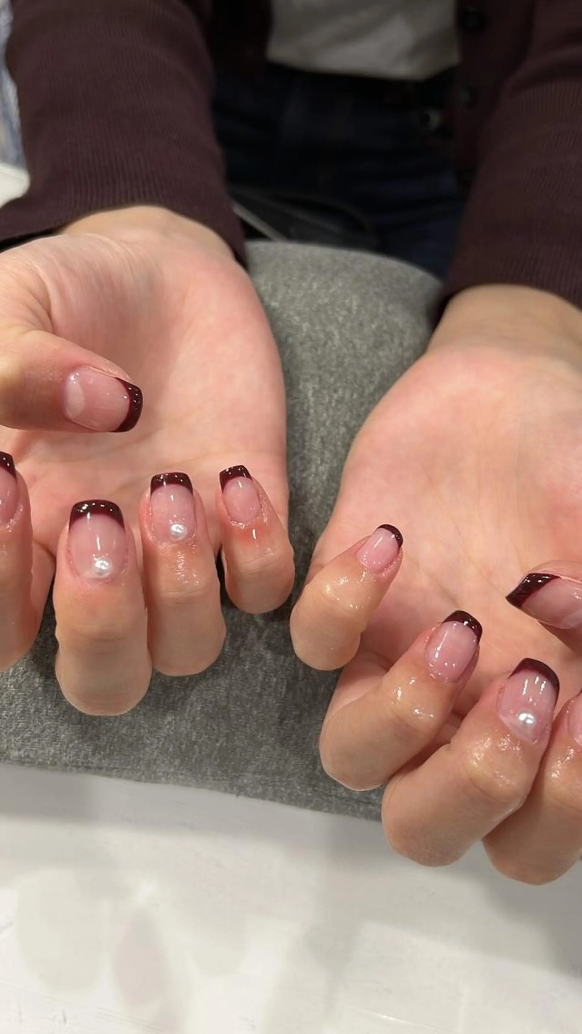 ネイル フレンチネイル wooone所属・wooone nail.rieのネイルデザイン
