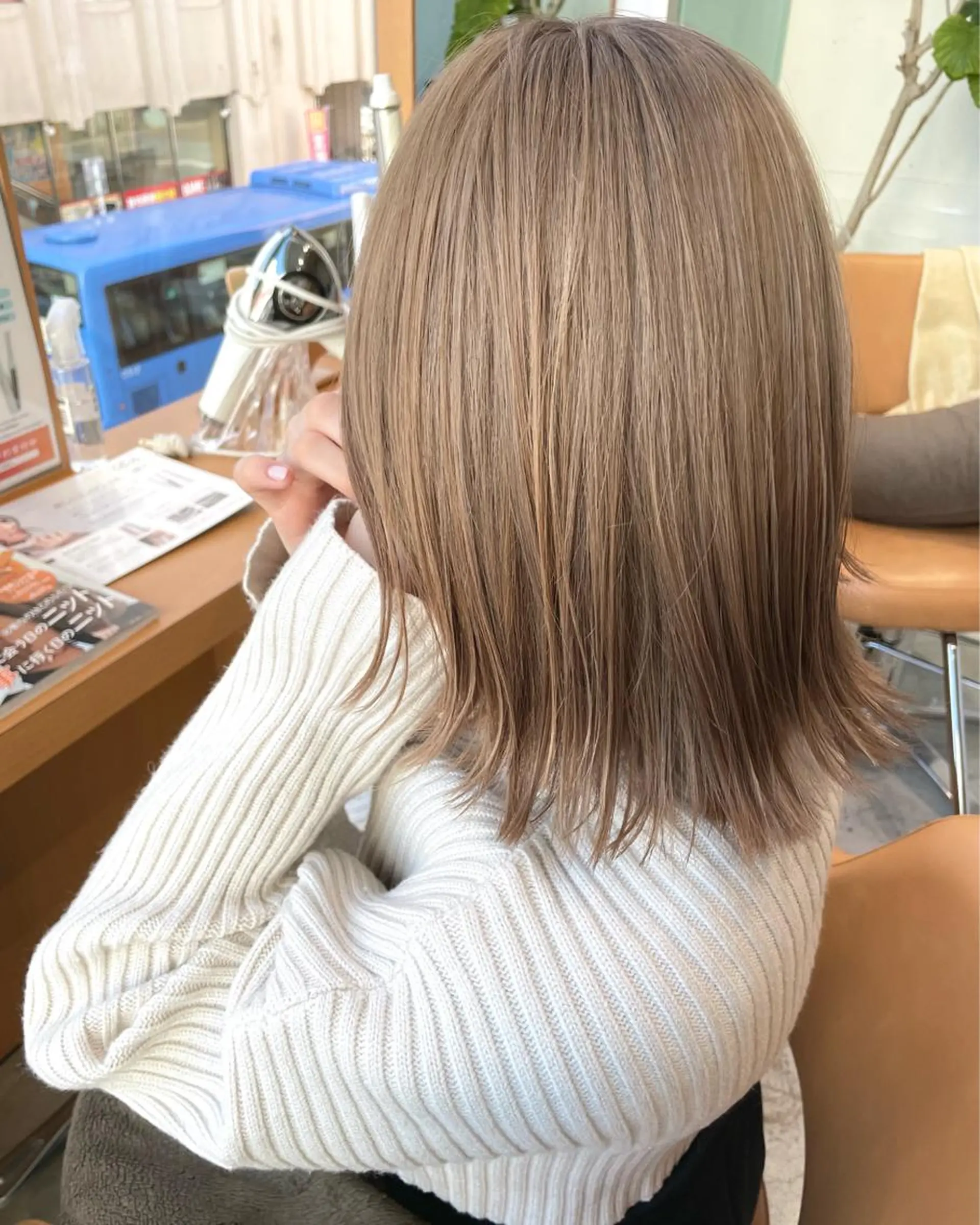 ミディアム カット ヘアカラー trench(トレンチ)所属・工藤さくら /自由が丘のヘアスタイル