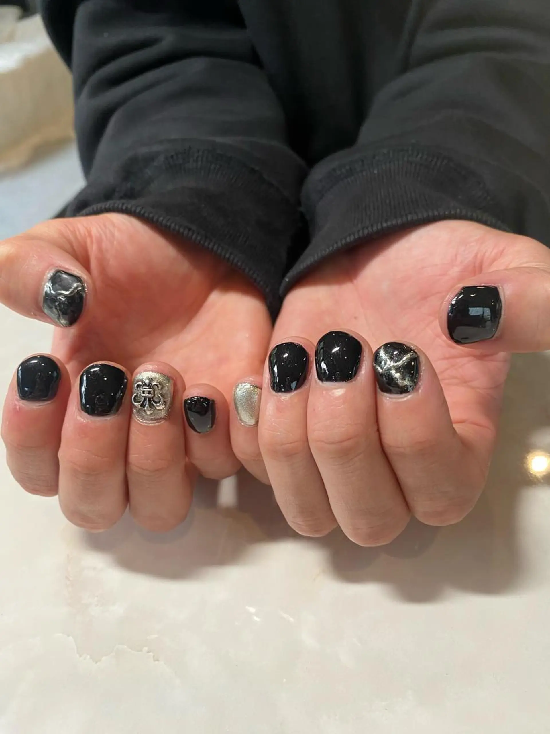 ネイル メンズネイル ハンドネイル lillion nail salon所属・Ru nail♡のネイルデザイン