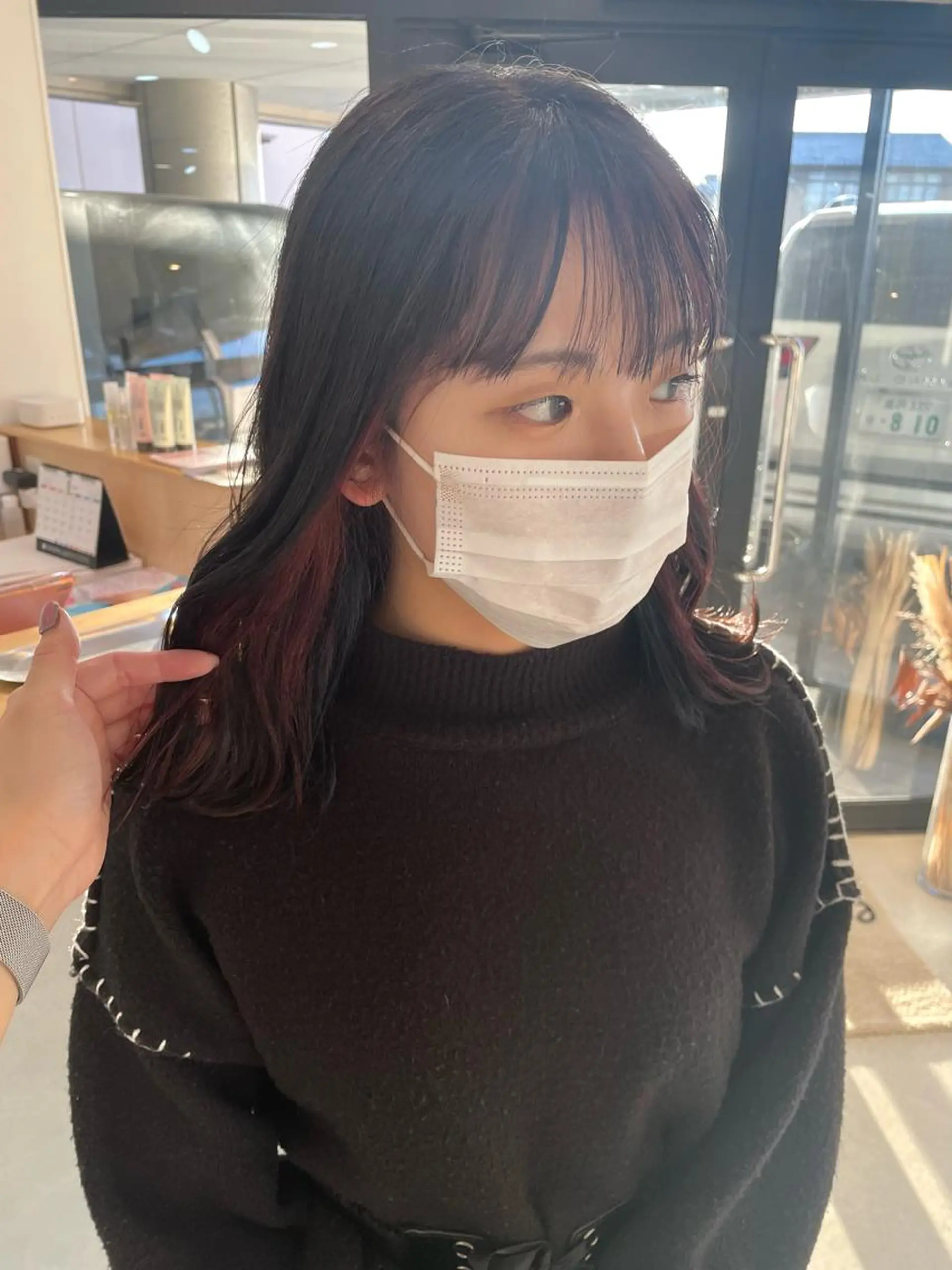 セミロング terrace所属・arakawa yuaのヘアスタイル