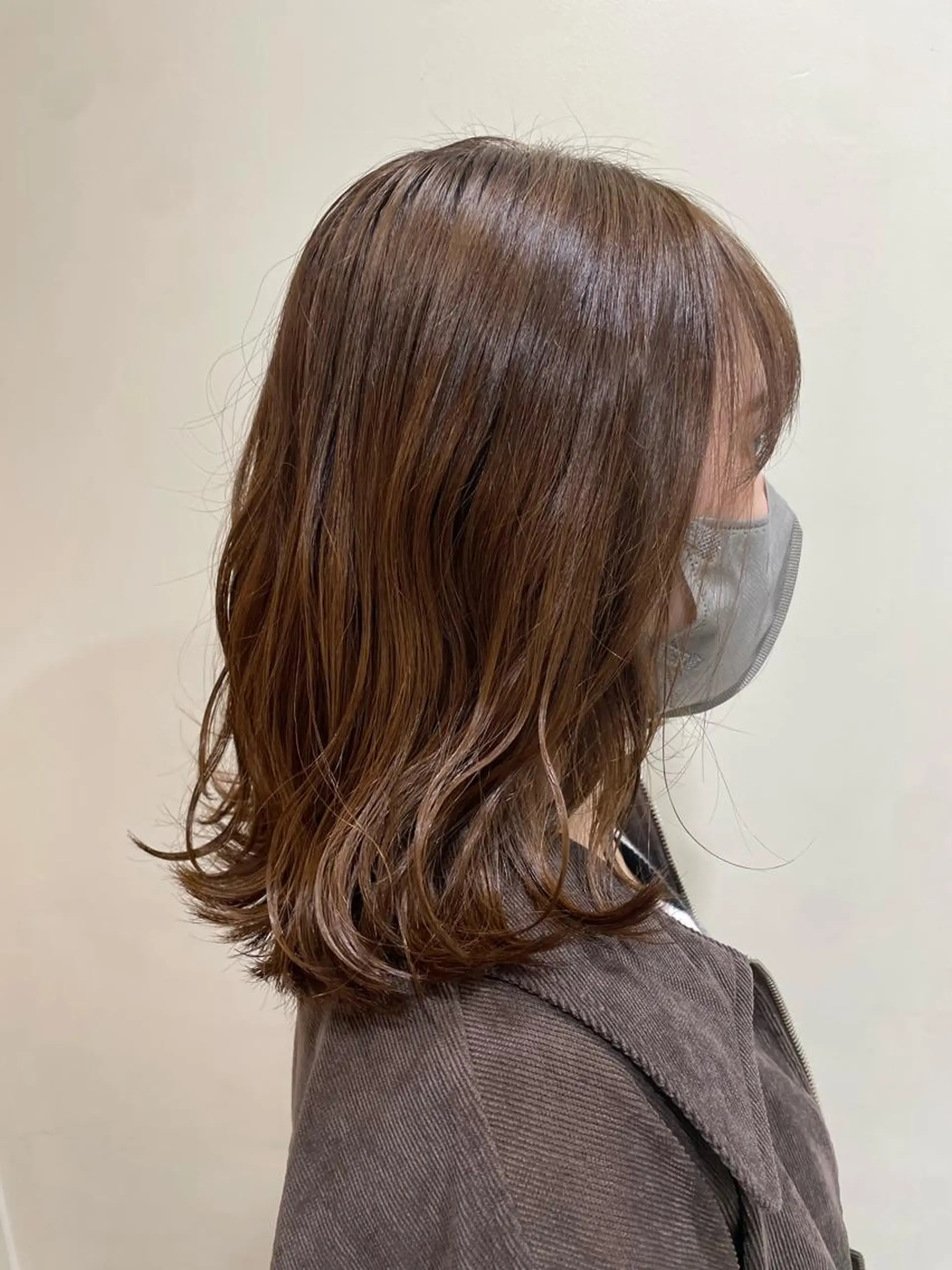 ミディアム カラー ブリーチ ダブルカラー レイヤー/似合わせ TAKUYAのヘアスタイル