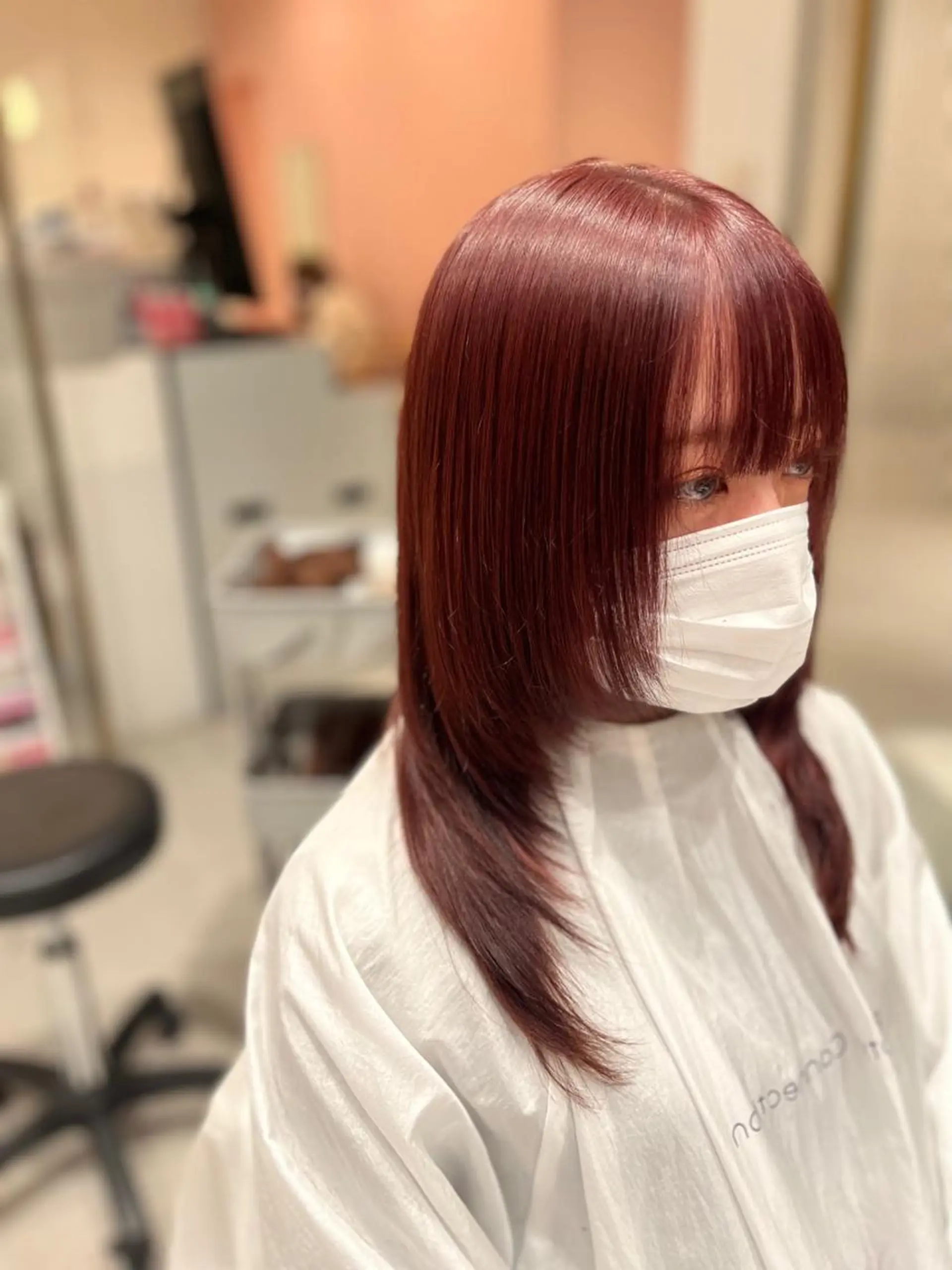 ロング カット トリートメント 赤羽今日子/レイヤー /盛れる顔まわりのヘアスタイル