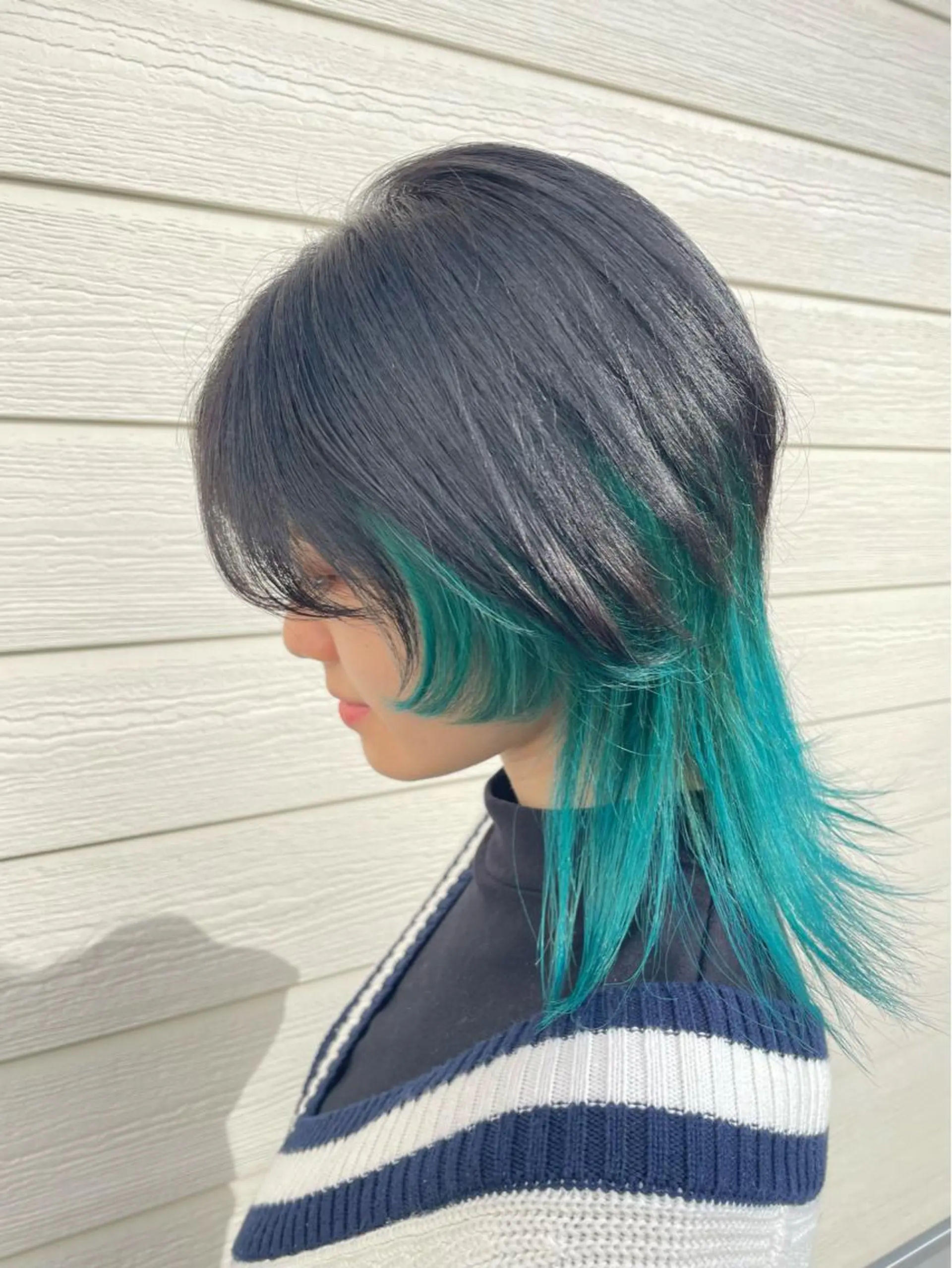 ミディアム カラー ブリーチ ヘアカラー トリートメント RUBEUS【ルベウス】所属・✨艶々カラー🎨 杉本賢人のヘアスタイル