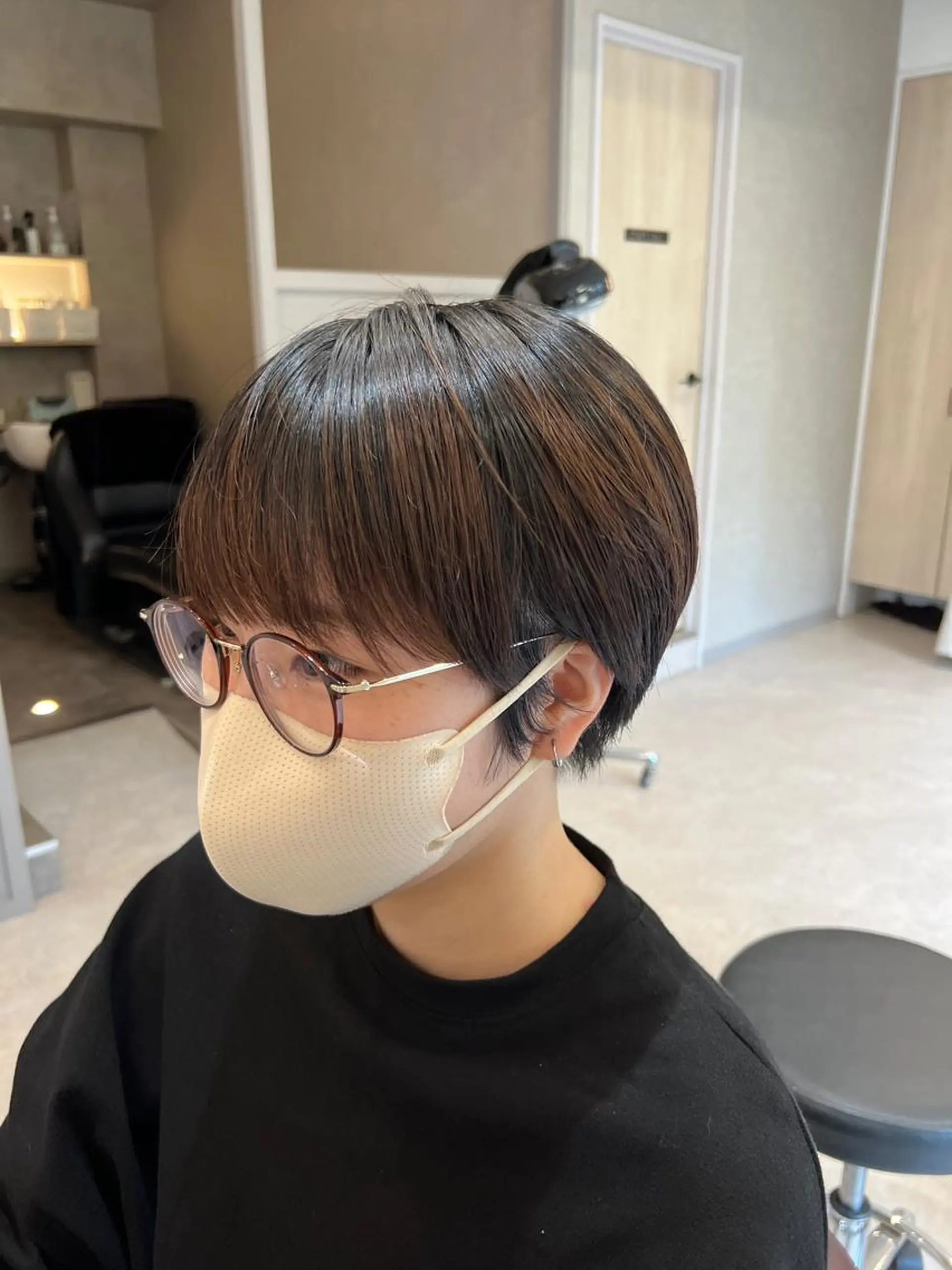 パーマ カット 縮毛矯正 トリートメント 三好 聡玄のヘアスタイル