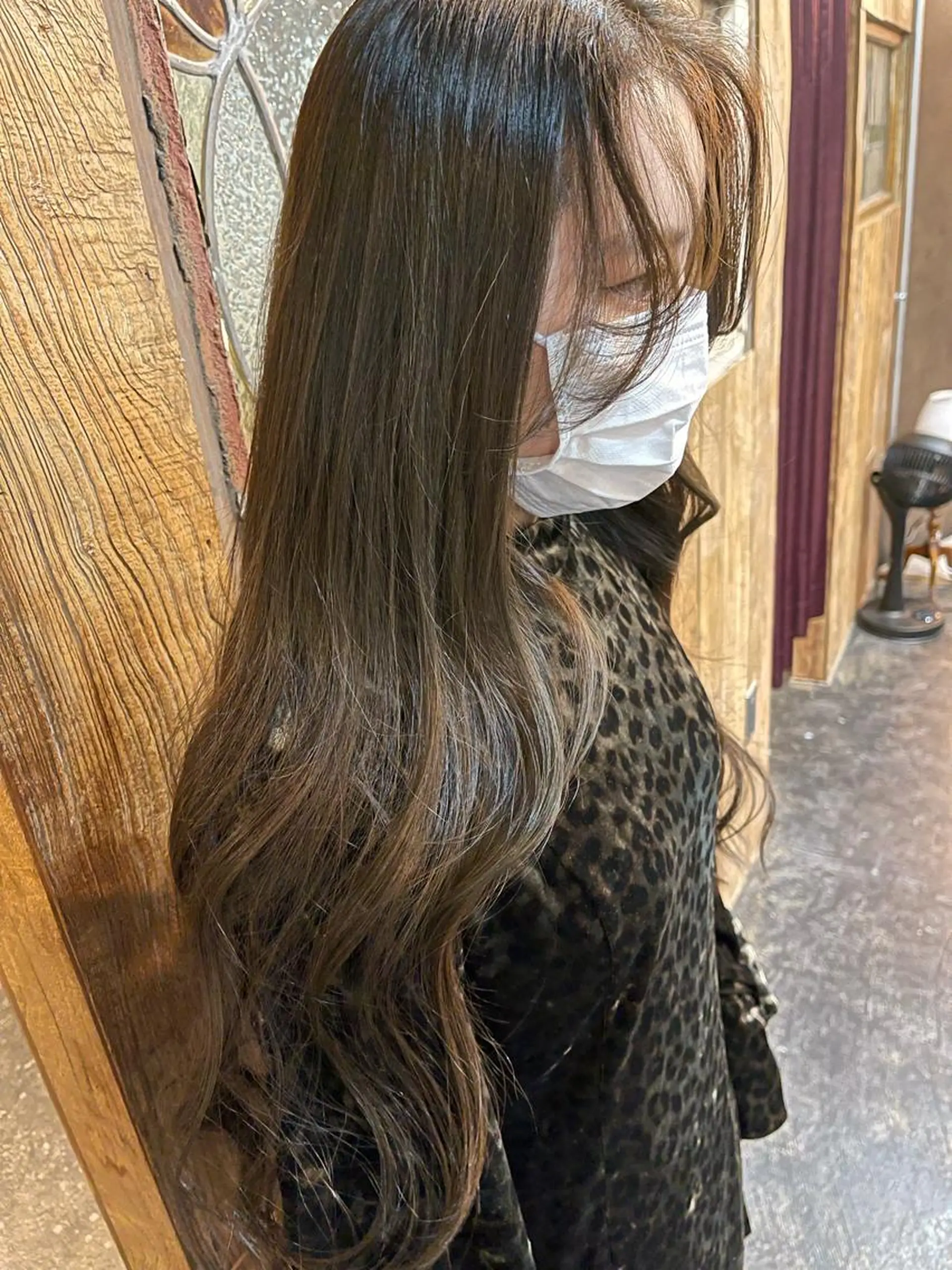 ロング カット ヘアカラー トリートメント 韓国 / 中国ヘア 🦋Noniのヘアスタイル