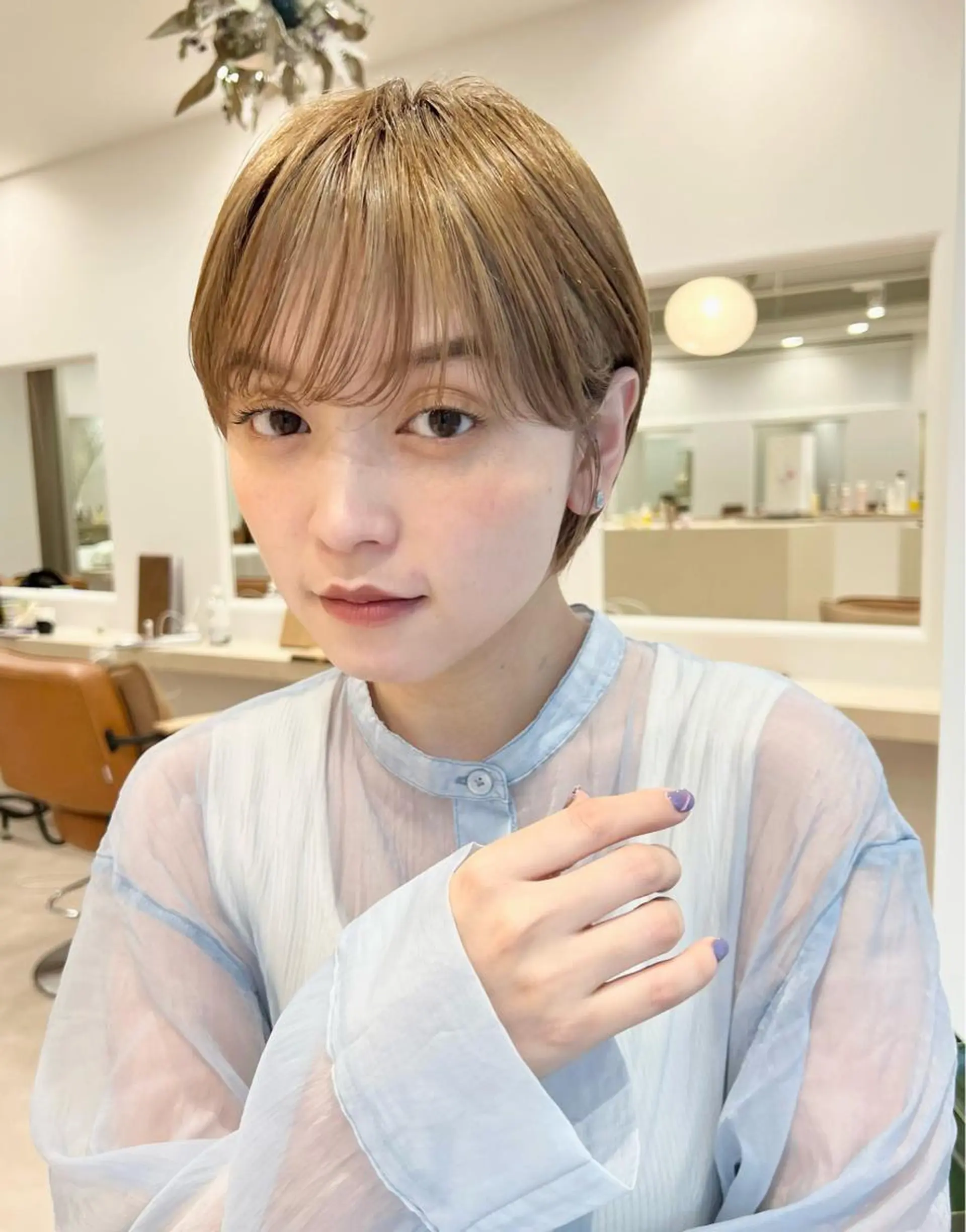 ショート 💙31日限定 💙金井悠華💙のヘアスタイル