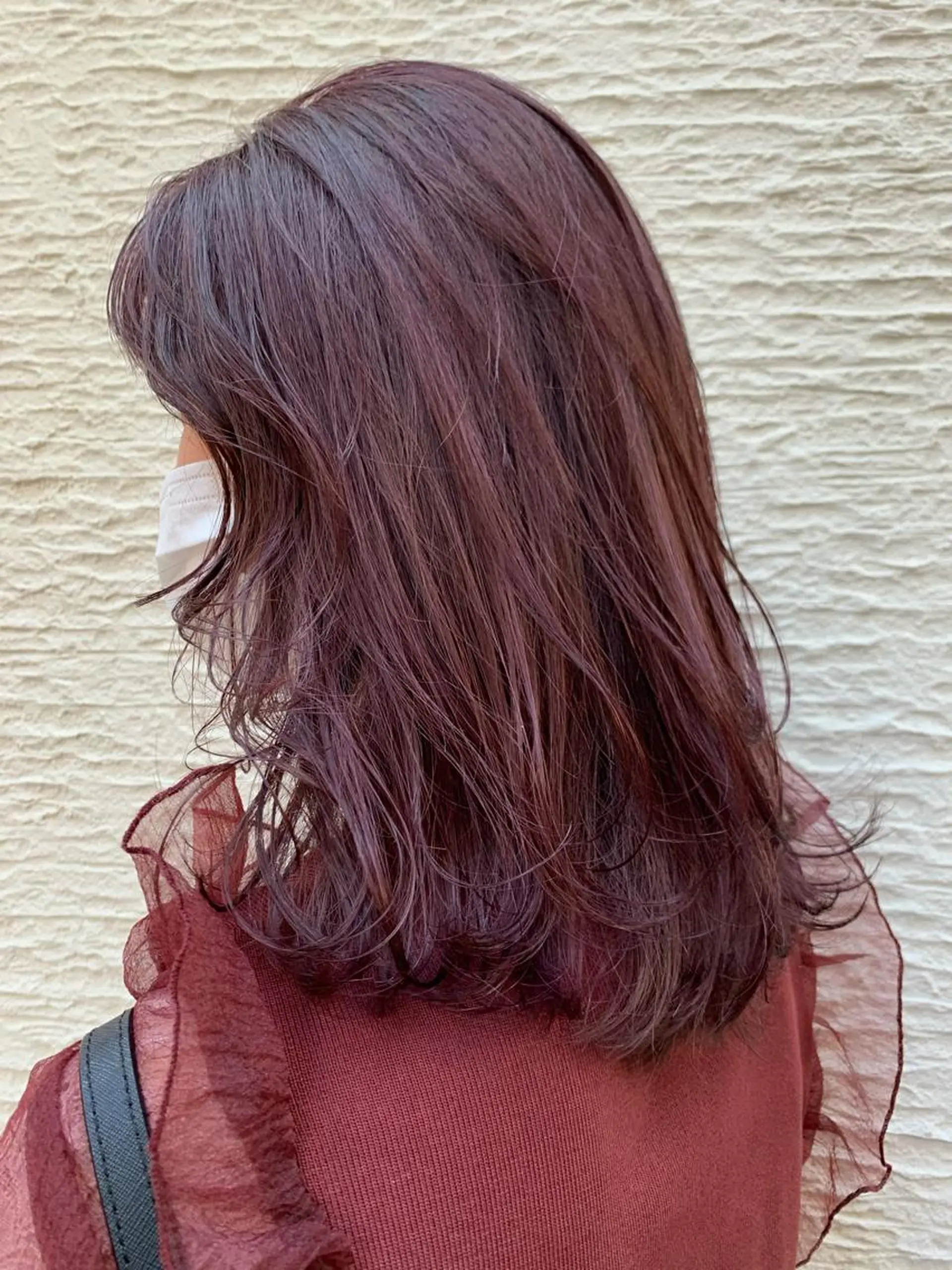 セミロング カラー ヘアカラー 【淡色color/ nail】maikoのネイルデザイン