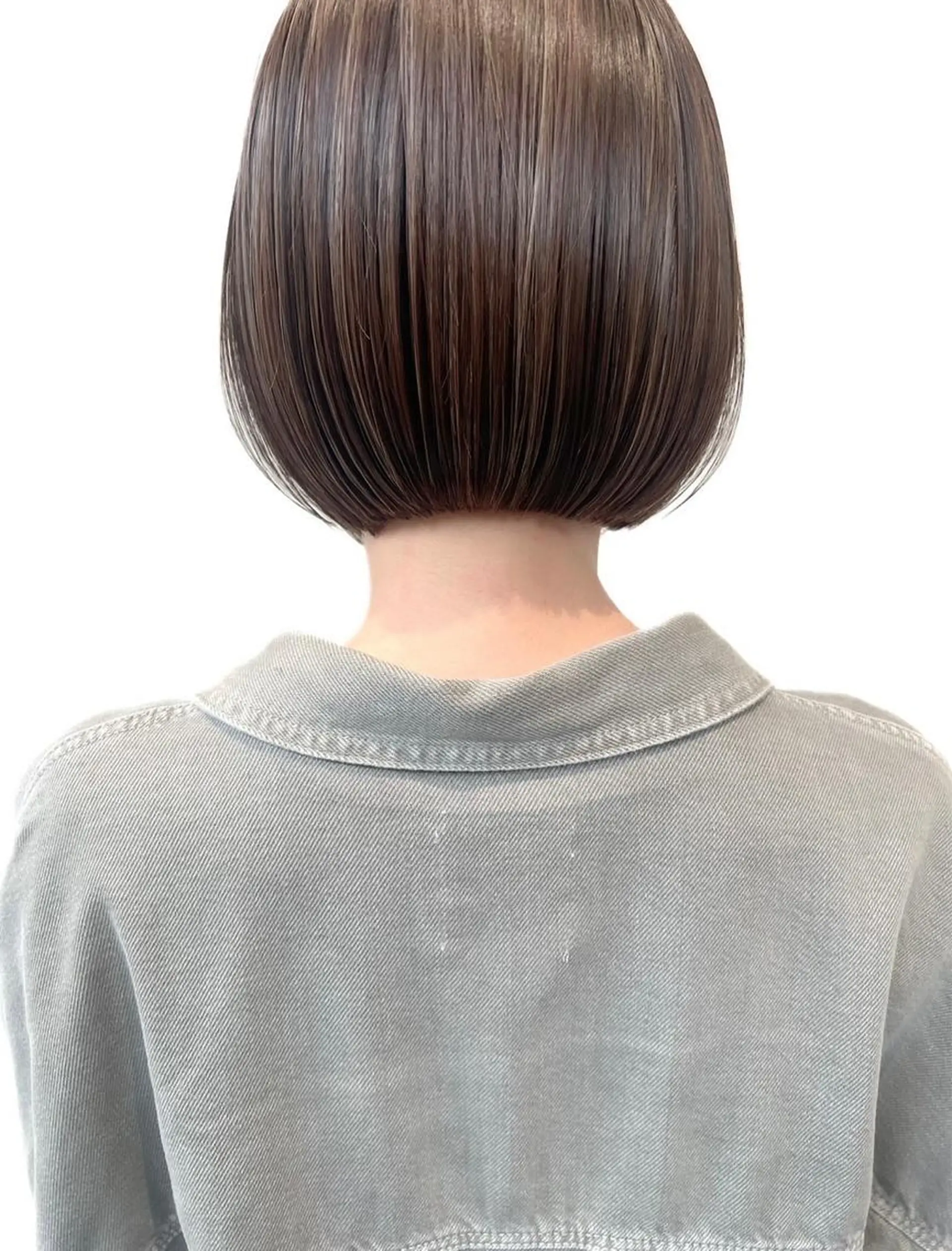ミディアム ボブ 長尾 理子のヘアスタイル