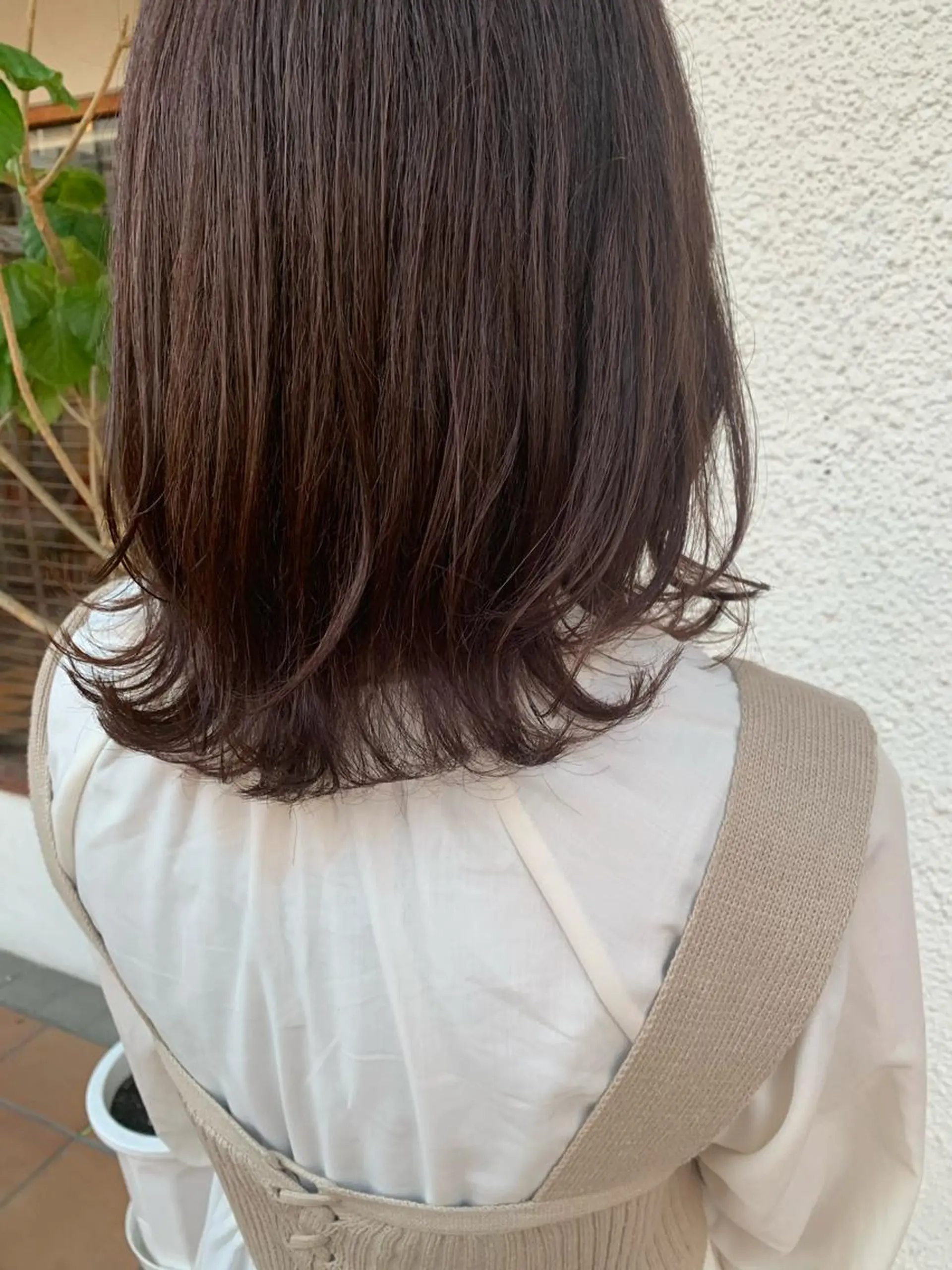 ミディアム カラー 中津/柔らかカラー/ ナガオ イズミのヘアスタイル