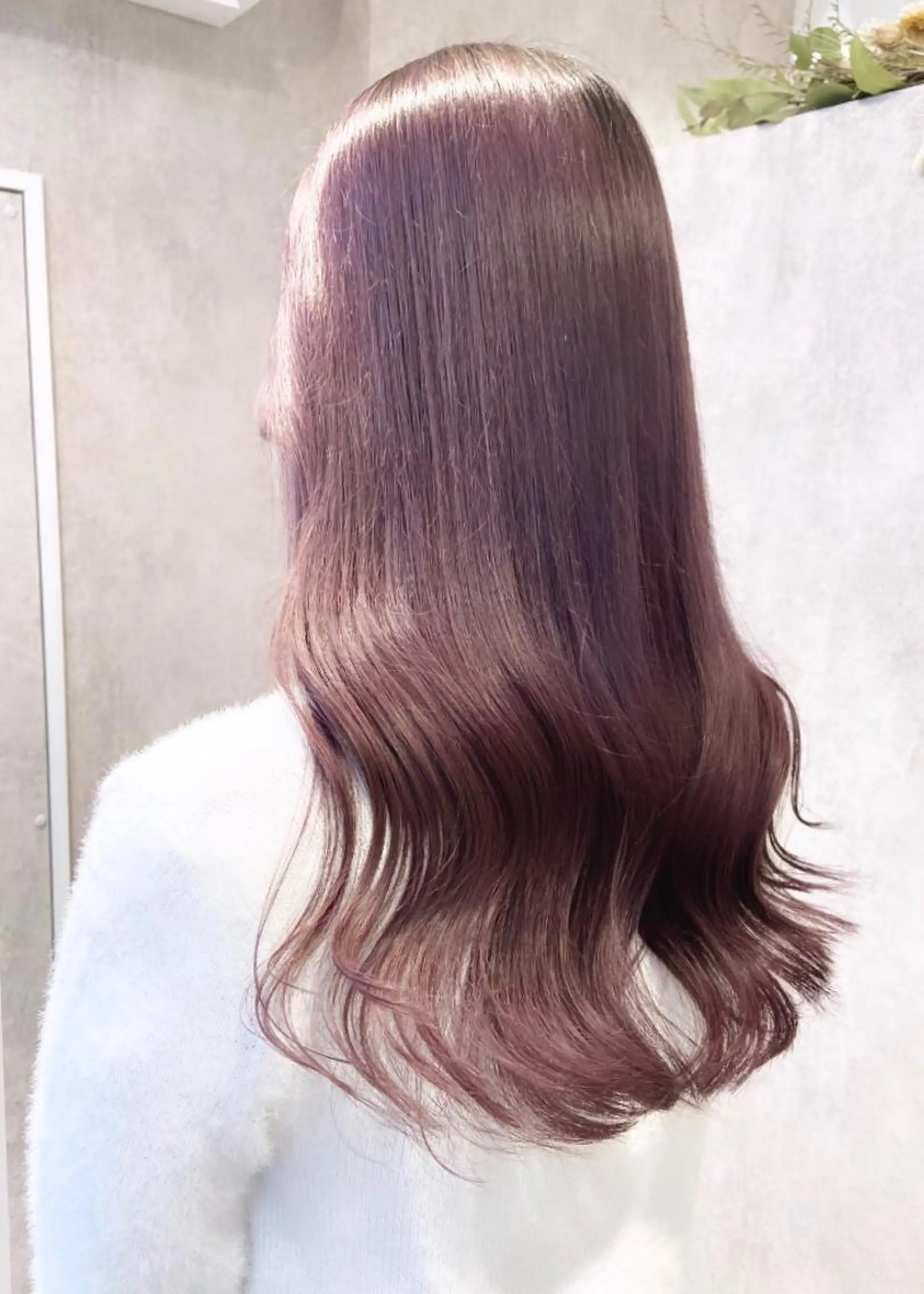 ロング ヘアカラー トリートメント ヘッドスパ ヘアセット 韓国ヘア＆透けカラー keita🇰🇷のヘアスタイル