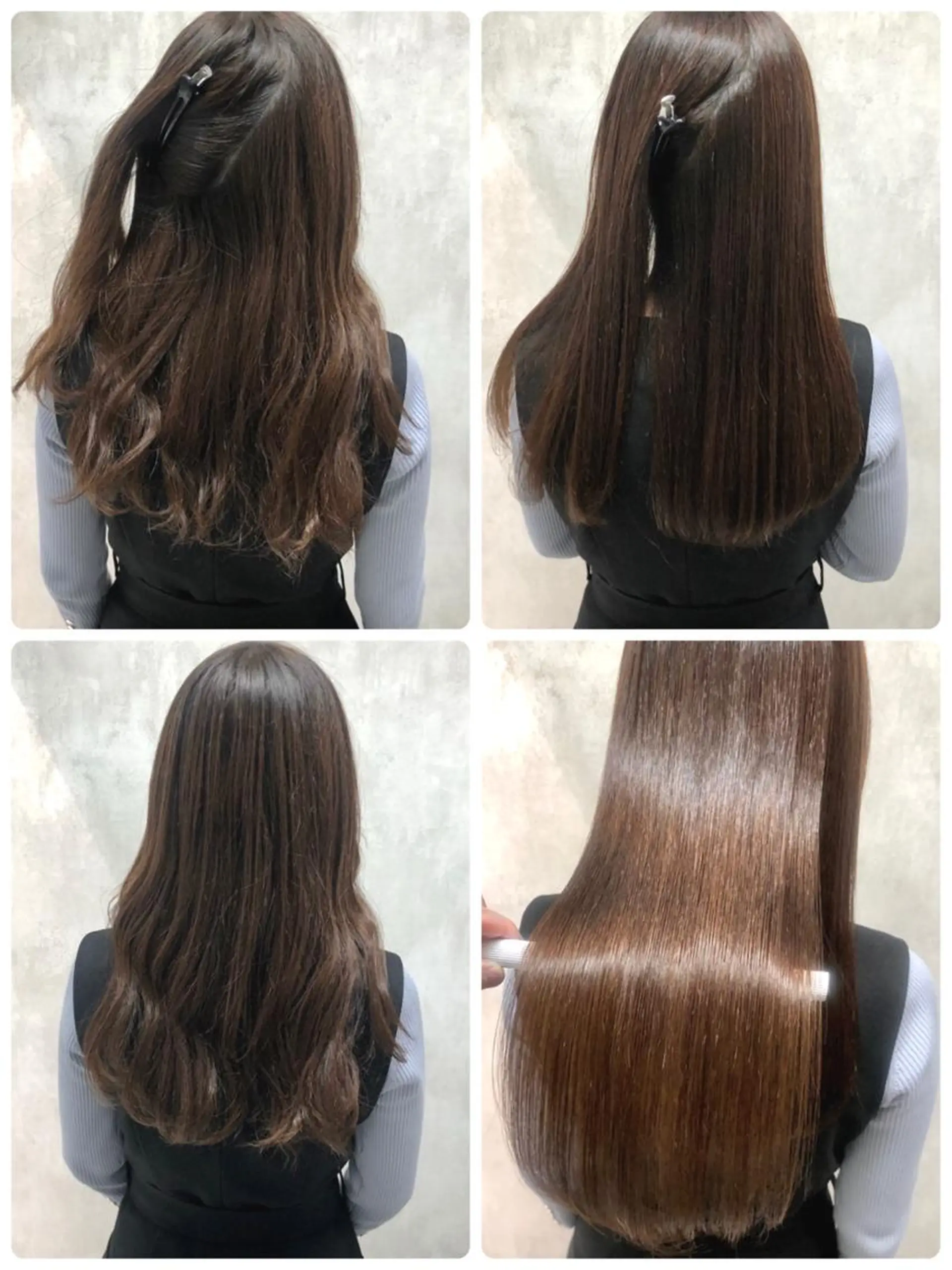 ロング 縮毛矯正 トリートメント 満足度⭕️縮毛矯正師 谷口にお任せを👍のヘアスタイル