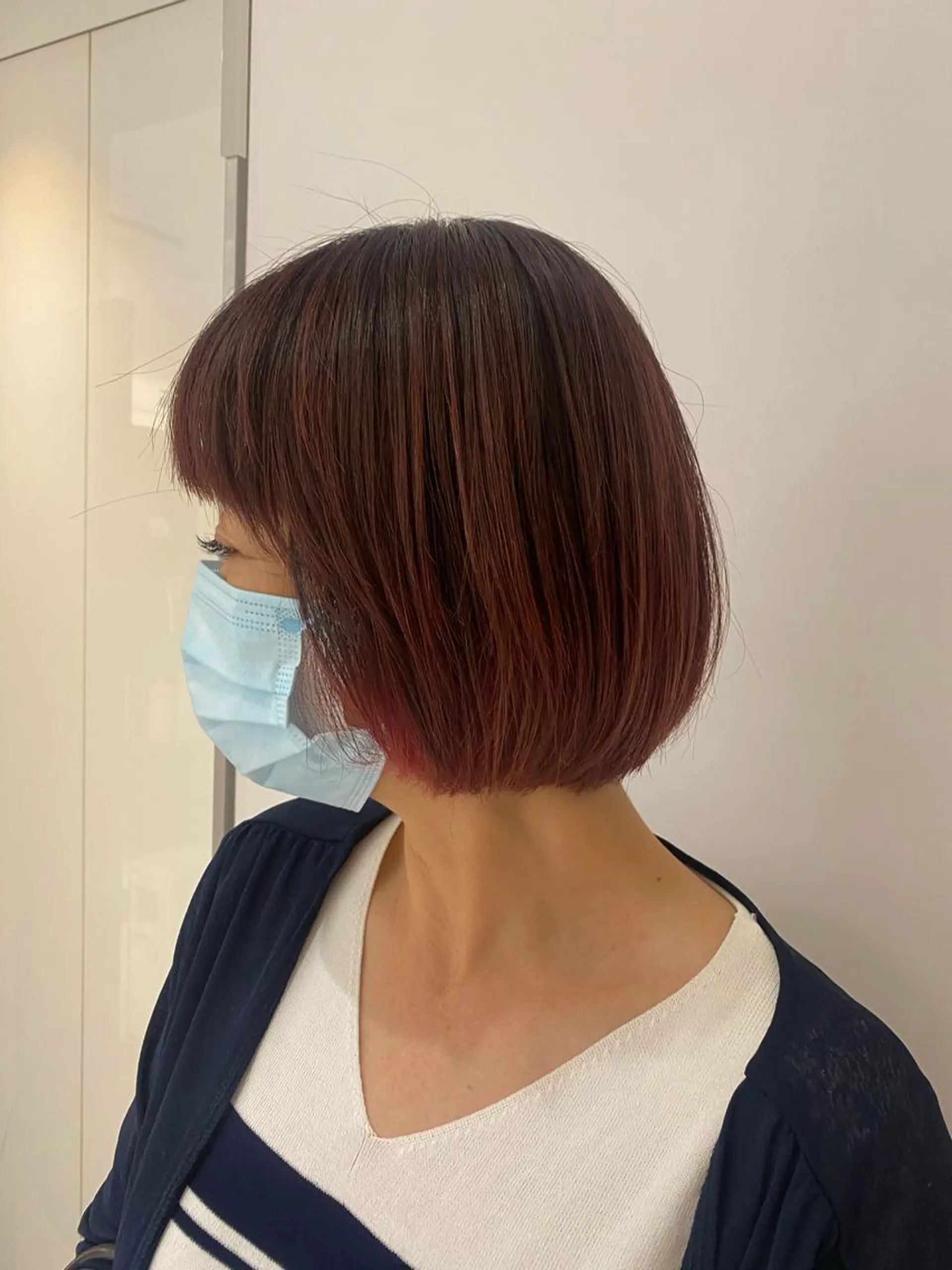 ショート ボブ カット ❤️パーマ美容師✂︎ 井口美緒のヘアスタイル