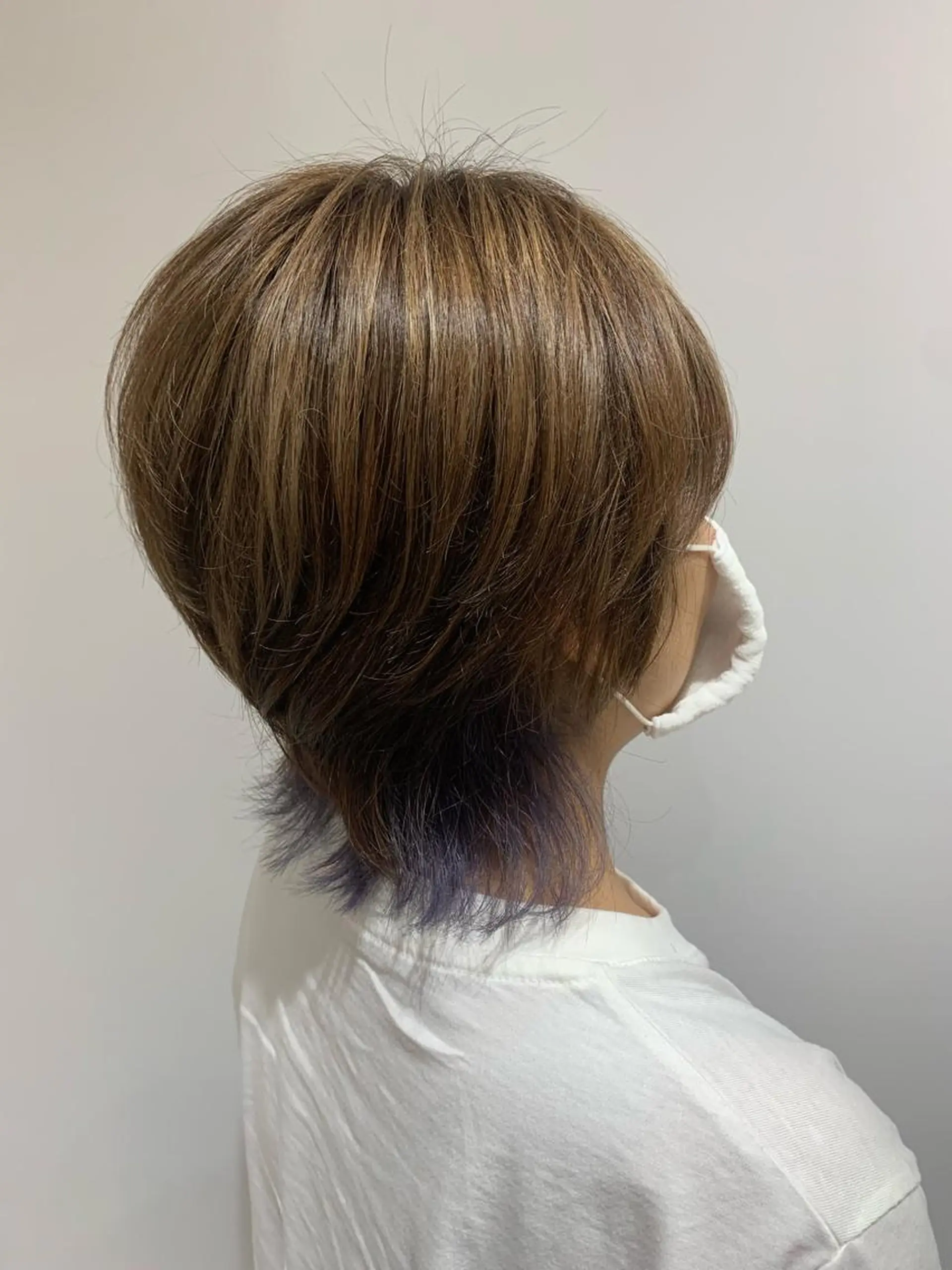 ミディアム カラー ヘアカラー トリートメント 近藤千翔🩵 髪質改善Periodのエステ・リラクイメージ