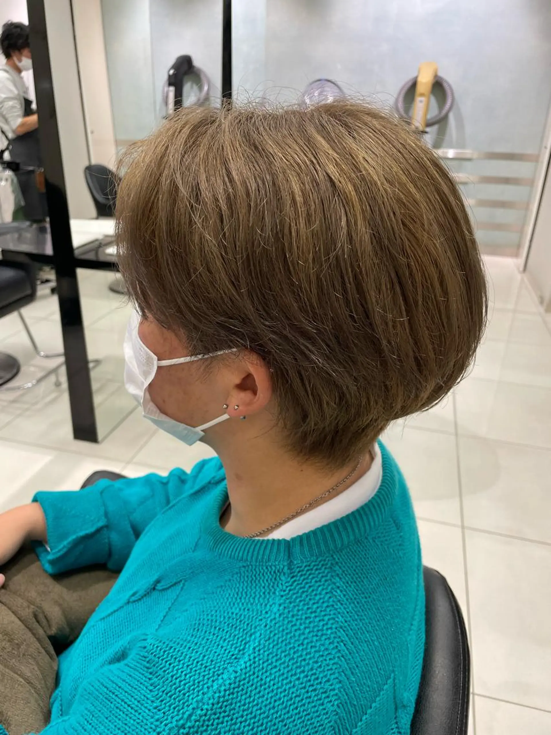 カラー ベージュカラー ヘアカラー 🌈デザインカラー MISAKI🐰のヘアスタイル