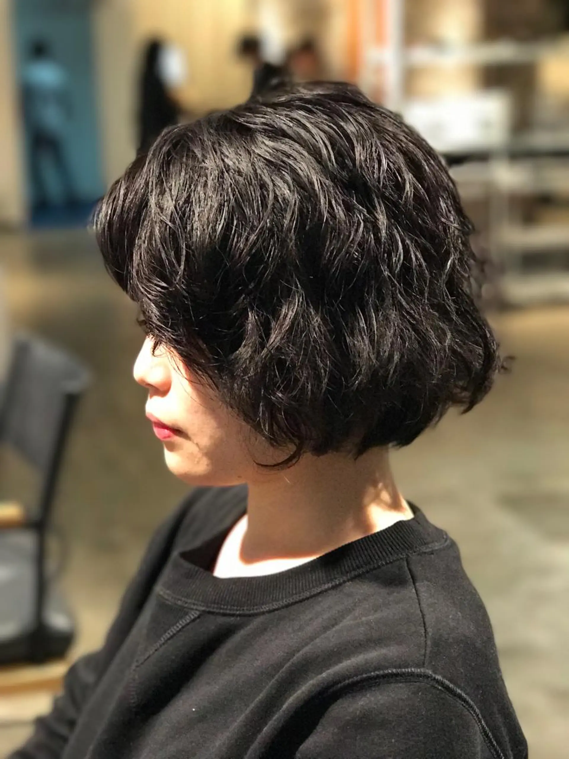 ショート ミディアム カラー パーマ 🌈ディレクター🌈 徳松優希のヘアスタイル