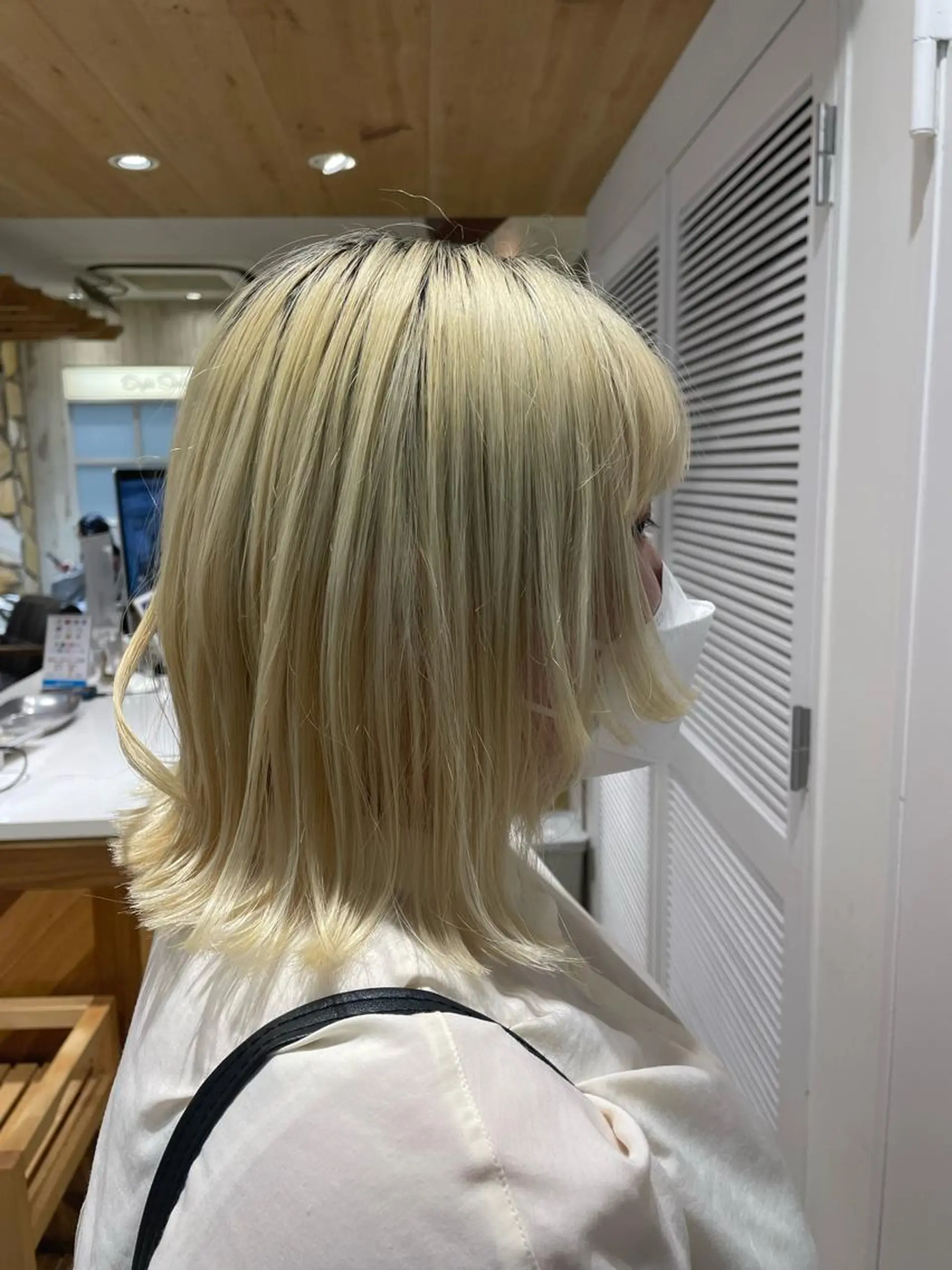 ミディアム カラー パーマ ヘアアレンジ メンズ キッズ ネイル マツエク・マツパ アイブロウ 新宿　副店長 新井彩斗のヘアスタイル