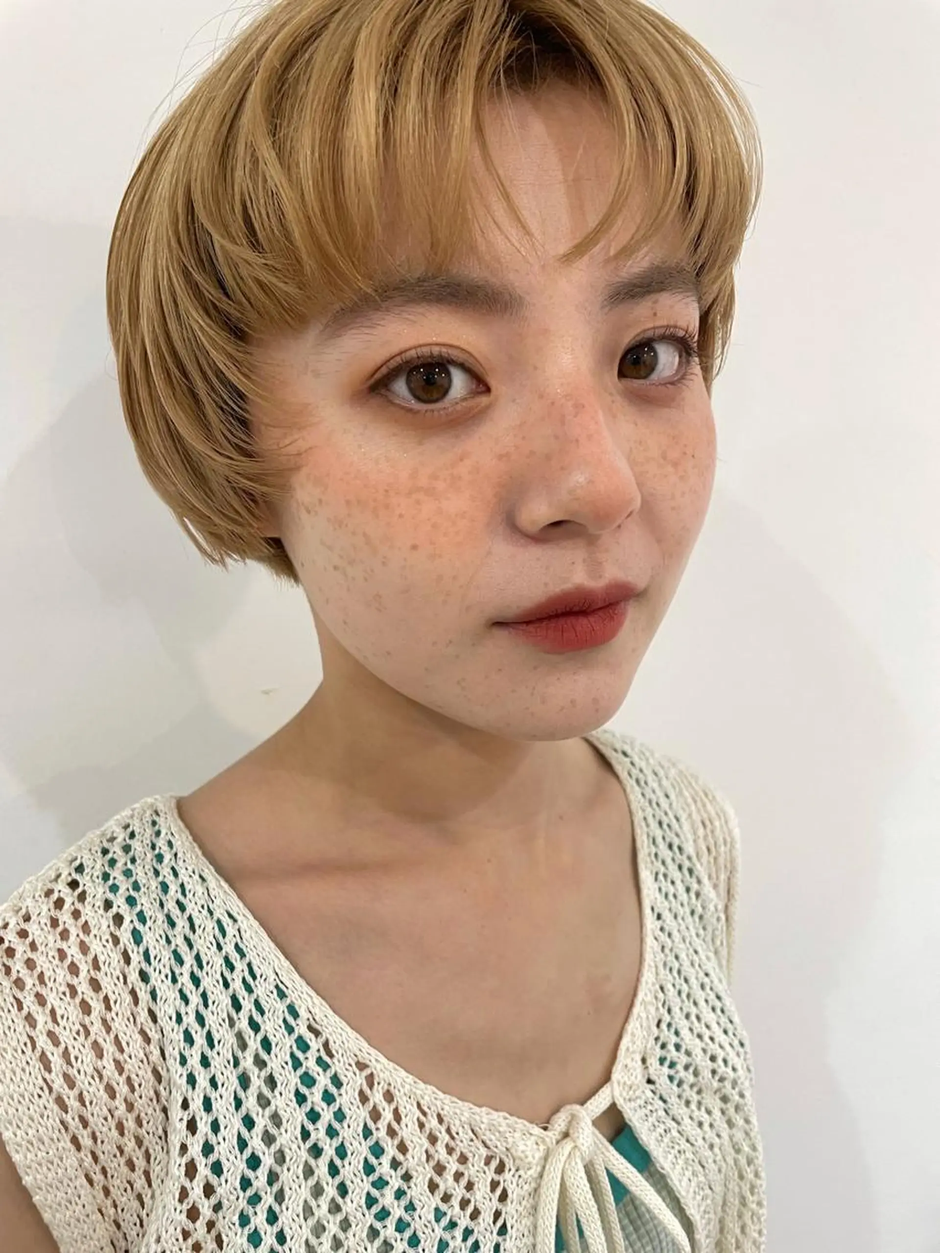 ショート silo所属・silo MOKA 顔周りカット🦦のヘアスタイル