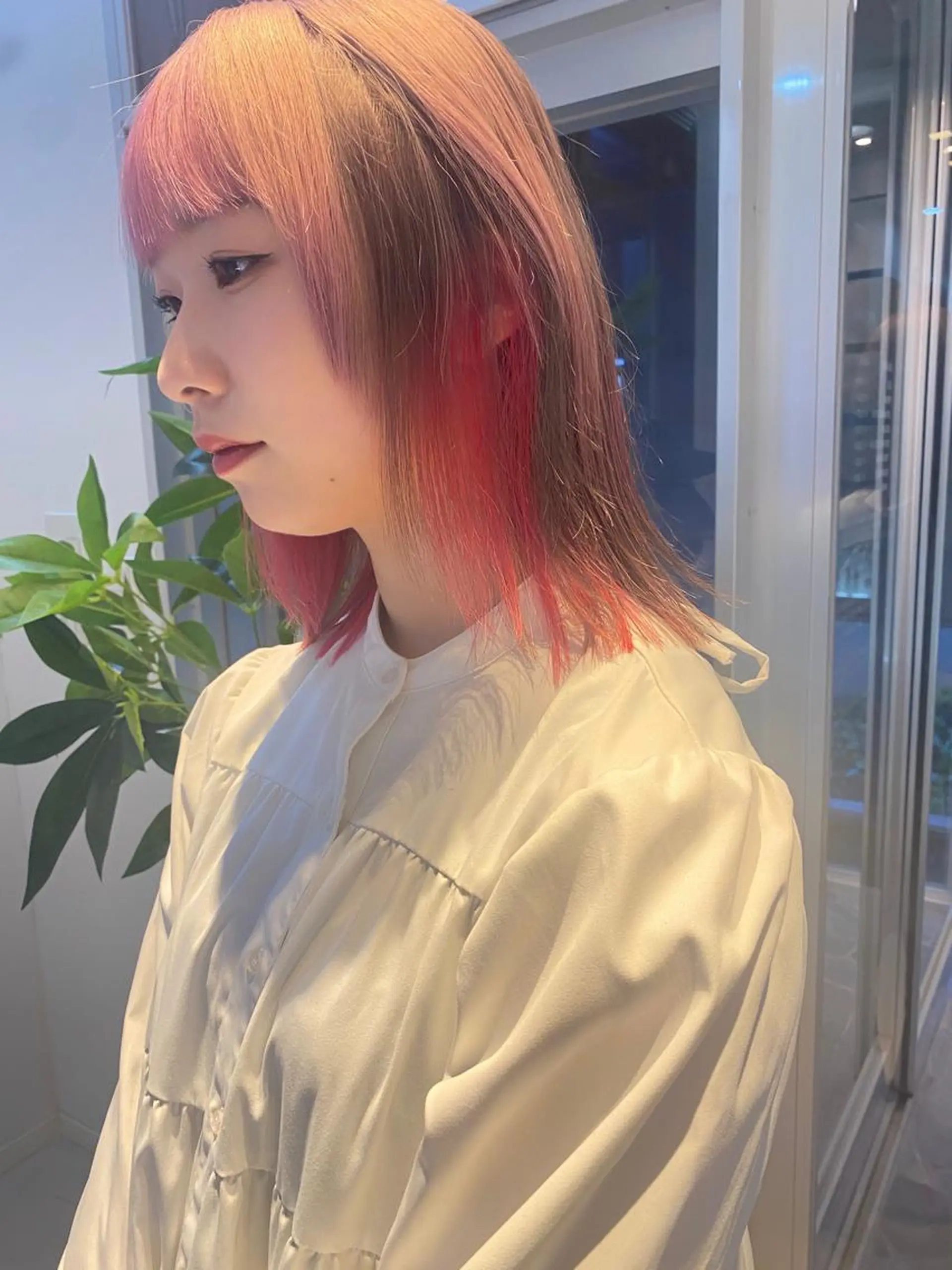 ミディアム カラー nambu-GARDEN所属・上田 昂雅のヘアスタイル