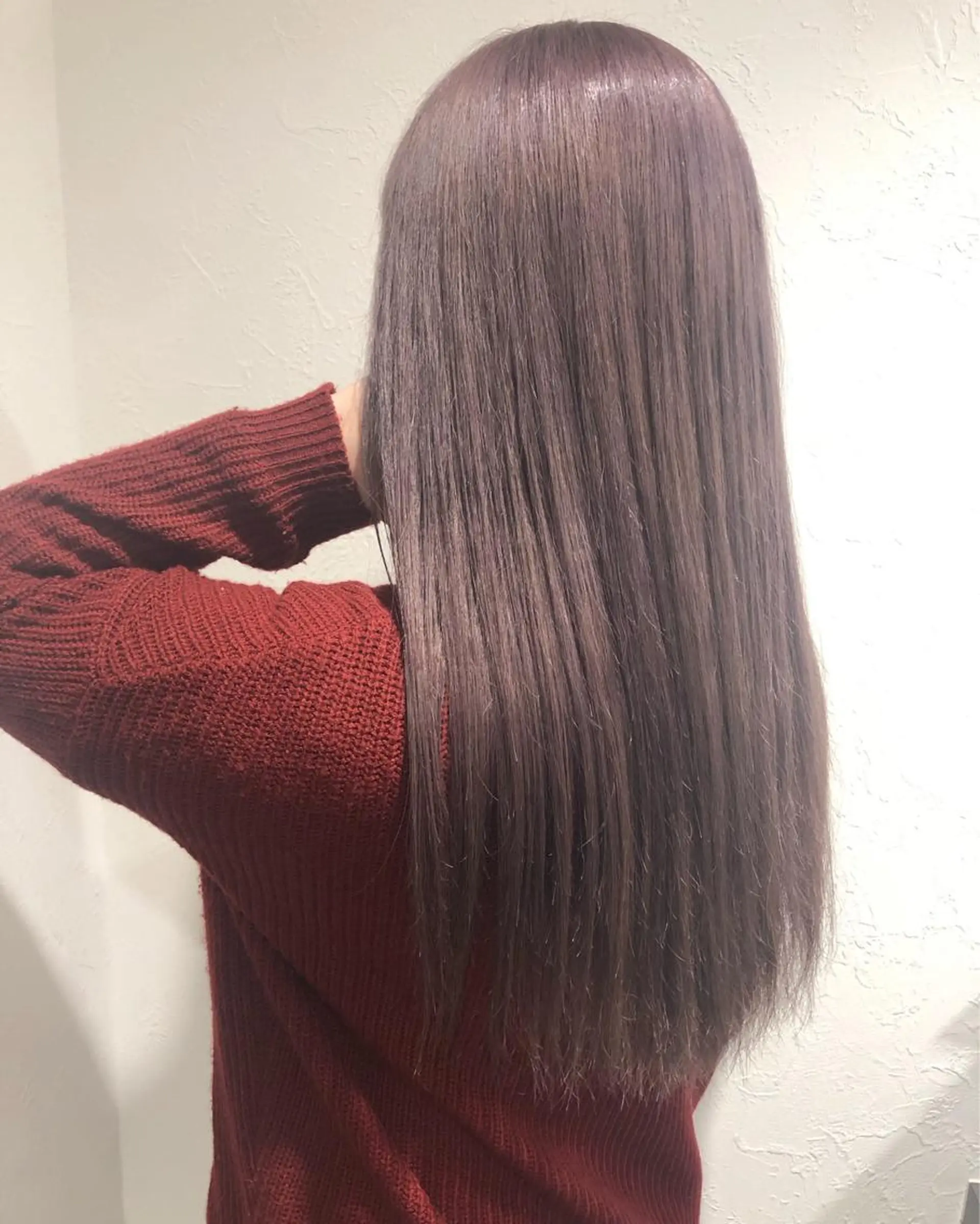 ロング カラー アッシュ ブリーチ ラベンダーカラー ラベンダーアッシュ ヘアカラー 2nd所属・🤍2nd🤍田所 美希のヘアスタイル