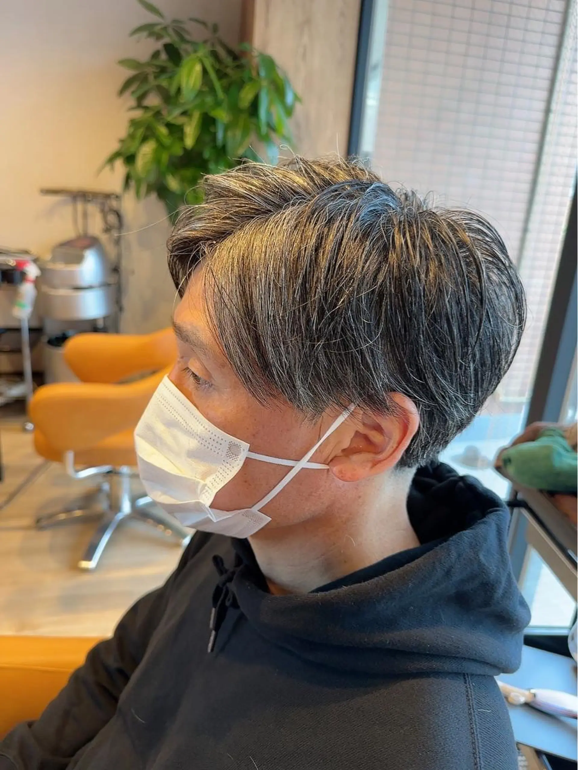 メンズ カット ヘッドスパ 髪質改善&ストレート ‪✂︎‬鈴木青樹のヘアスタイル