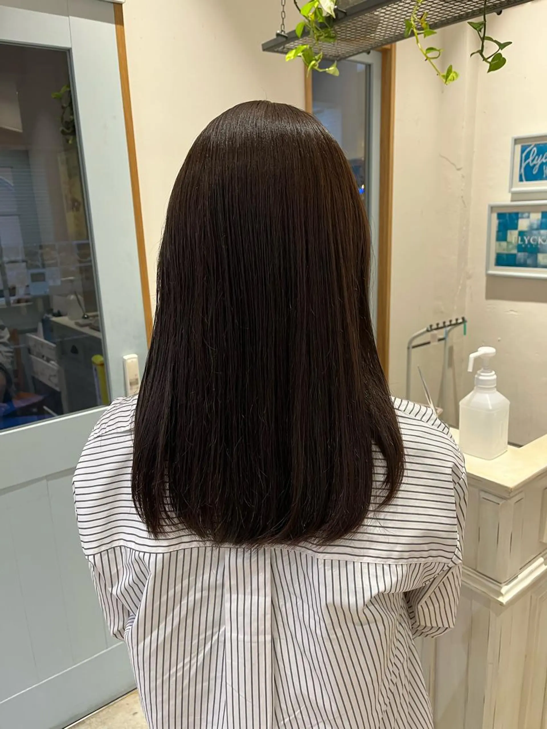 セミロング カラー 🌱ぱっつとボブカ ット🌱/Ryotaのヘアスタイル