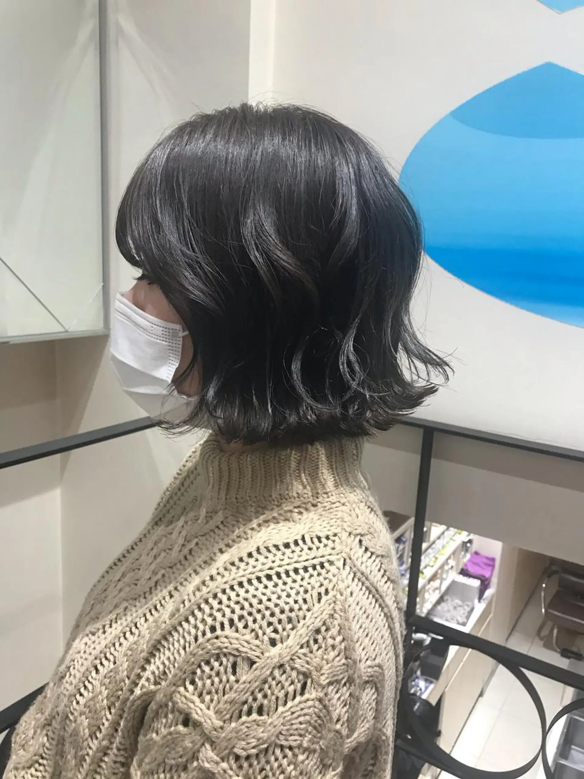 ショート カラー グレージュ ラベンダーカラー ラベンダーグレージュ ラベンダーグレー ボブ Rondo岐阜公式/ 岐阜No.1髪質改善のヘアスタイル