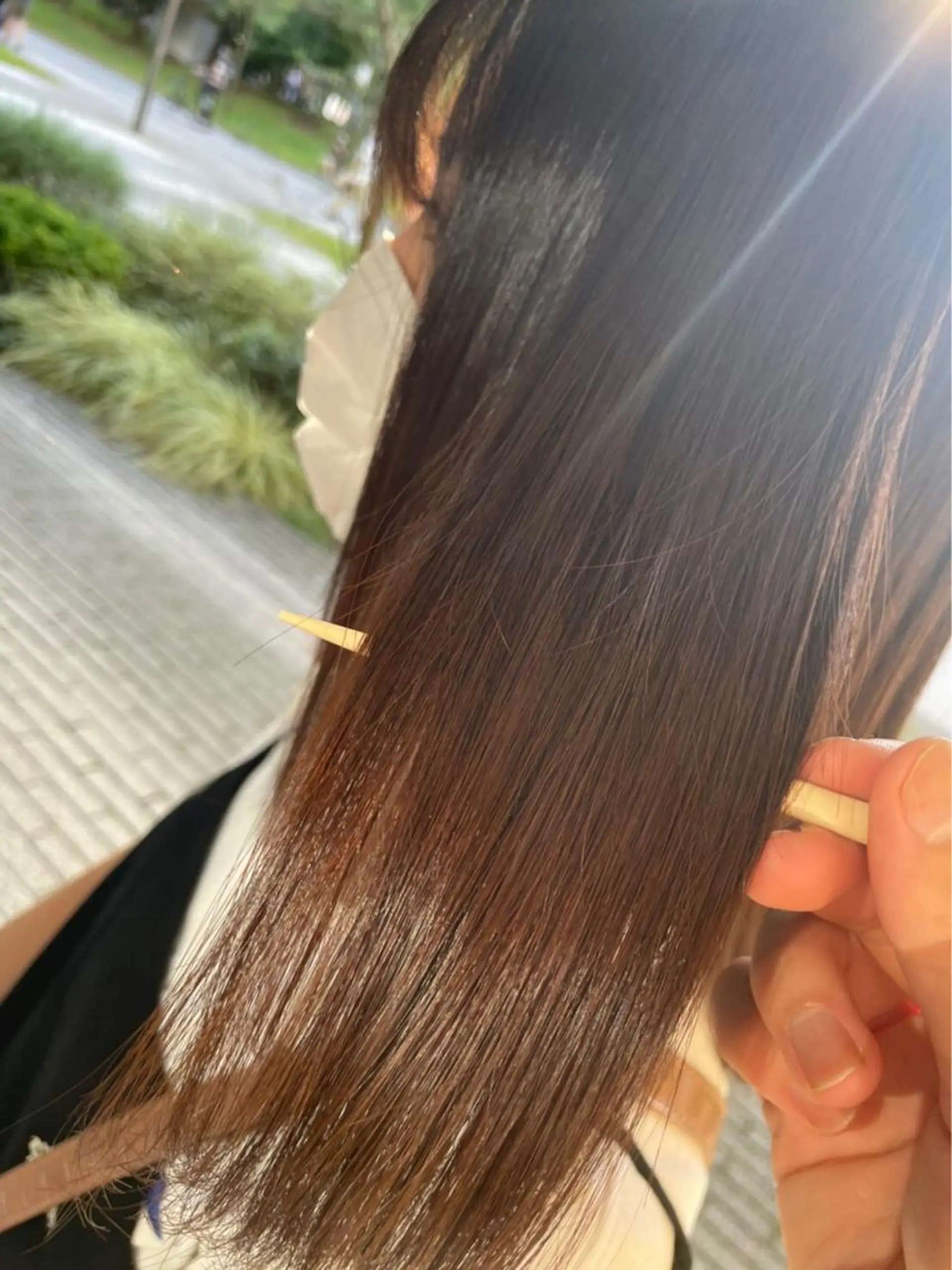 ミディアム トリートメント 金森 斗夢のヘアスタイル