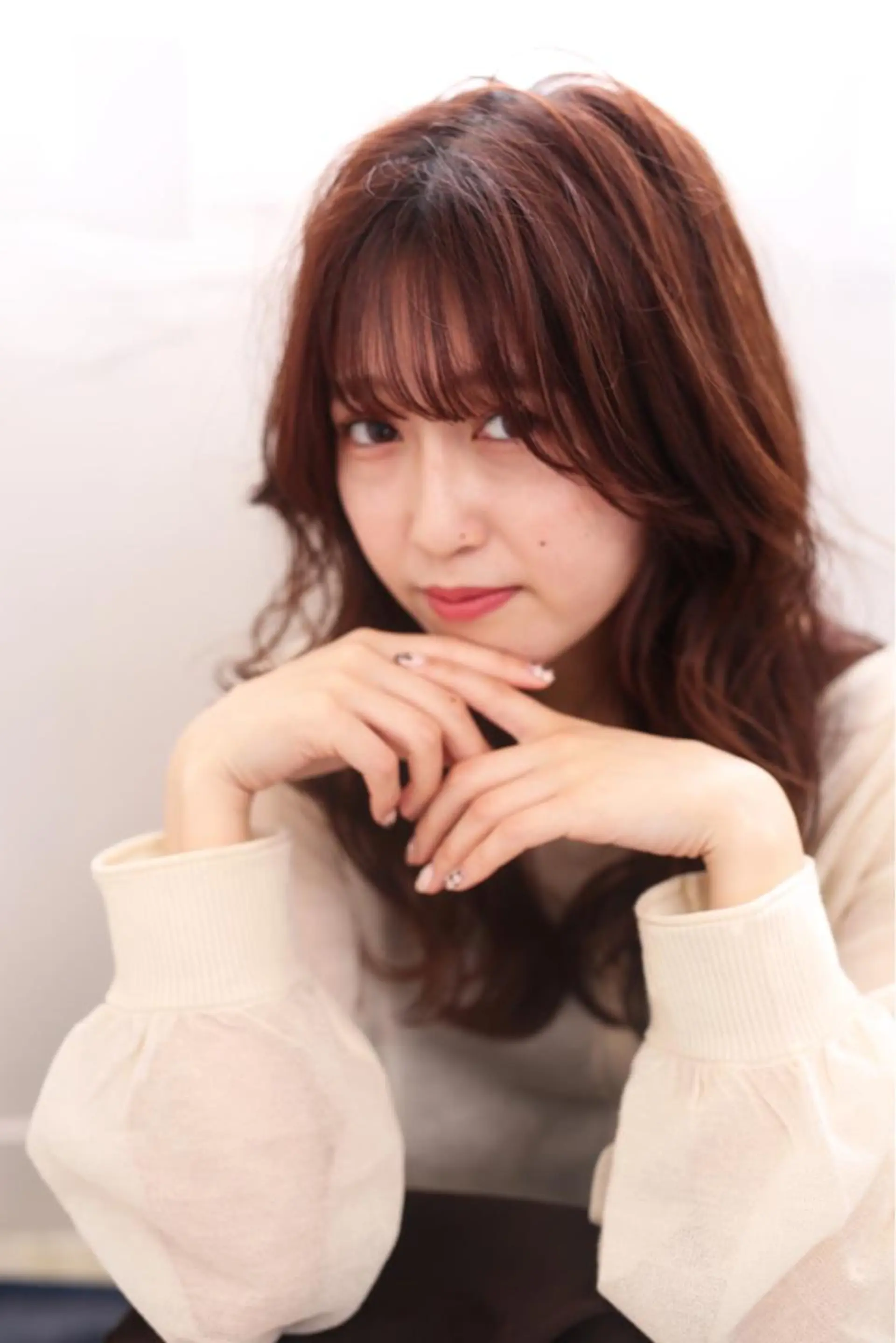 セミロング ˙˚ʚ 藤倉 なつみ ɞ˚˙のヘアスタイル