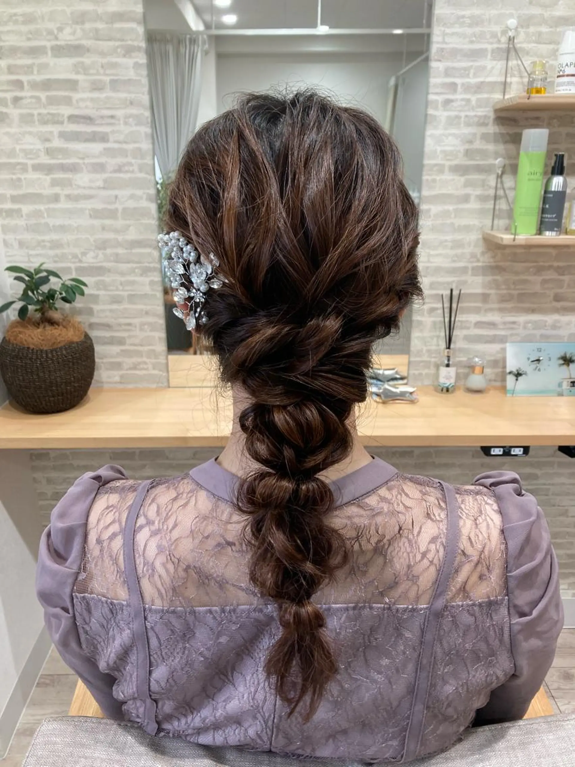 ロング ヘアアレンジ ヘアセット Gypsoly ☺︎ゆきのその他イメージ