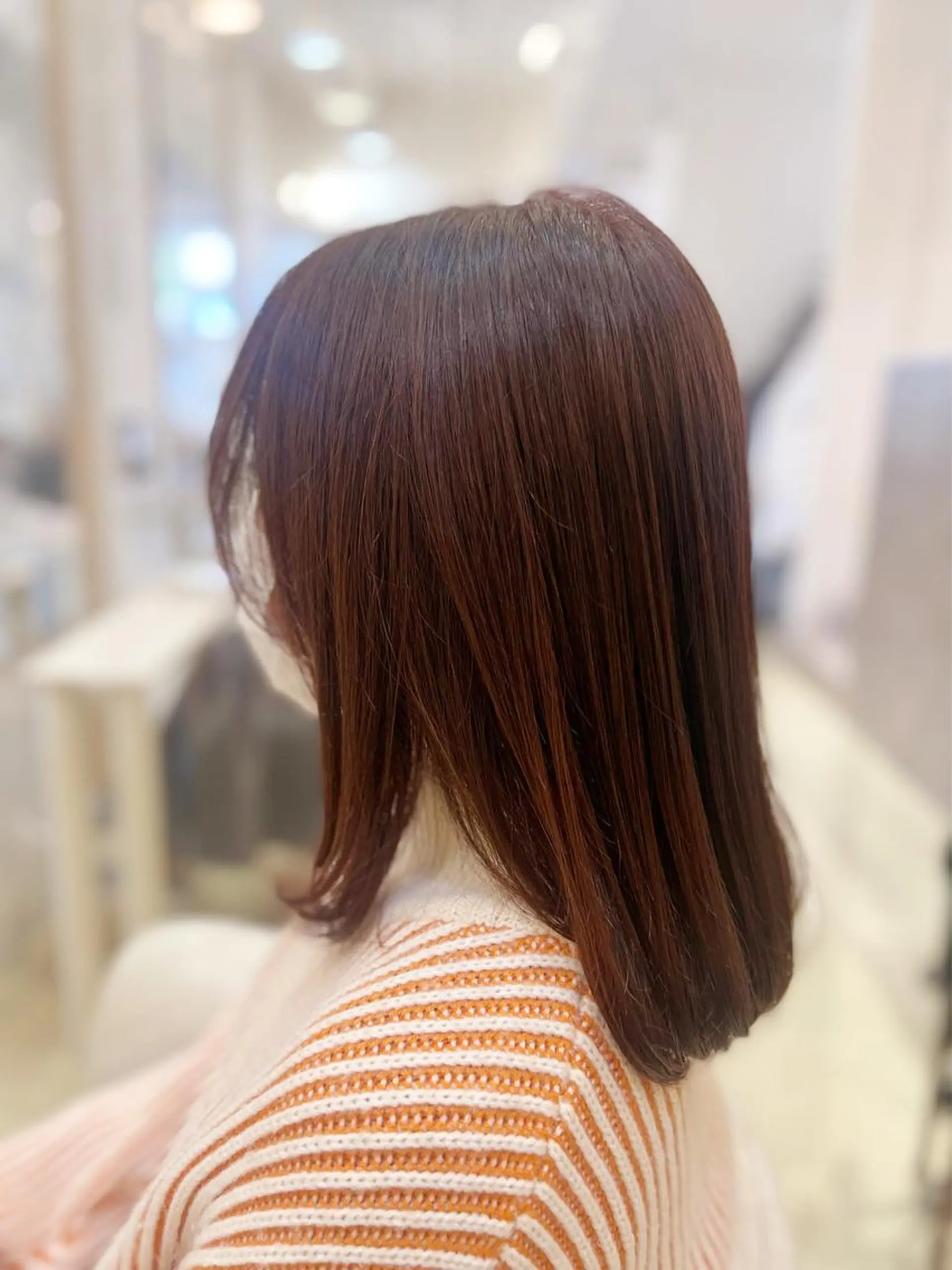 カラー カット ヘアカラー トリートメント 大西 七海のヘアスタイル