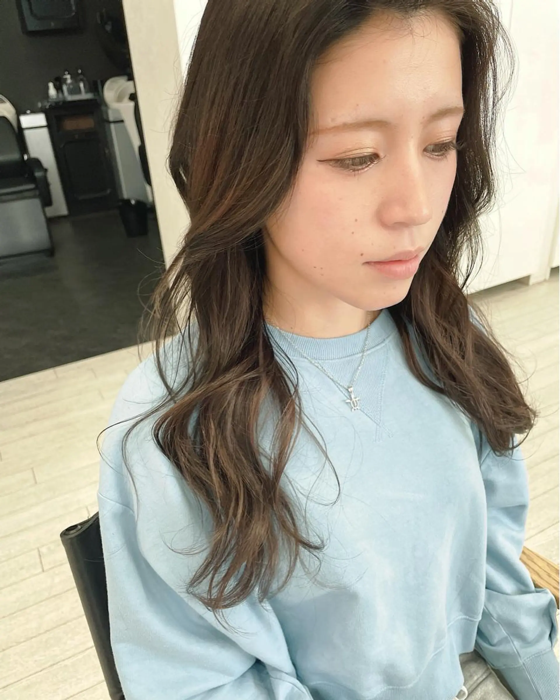 ロング カラー ヘアアレンジ saito (8/31まで在籍)のヘアスタイル