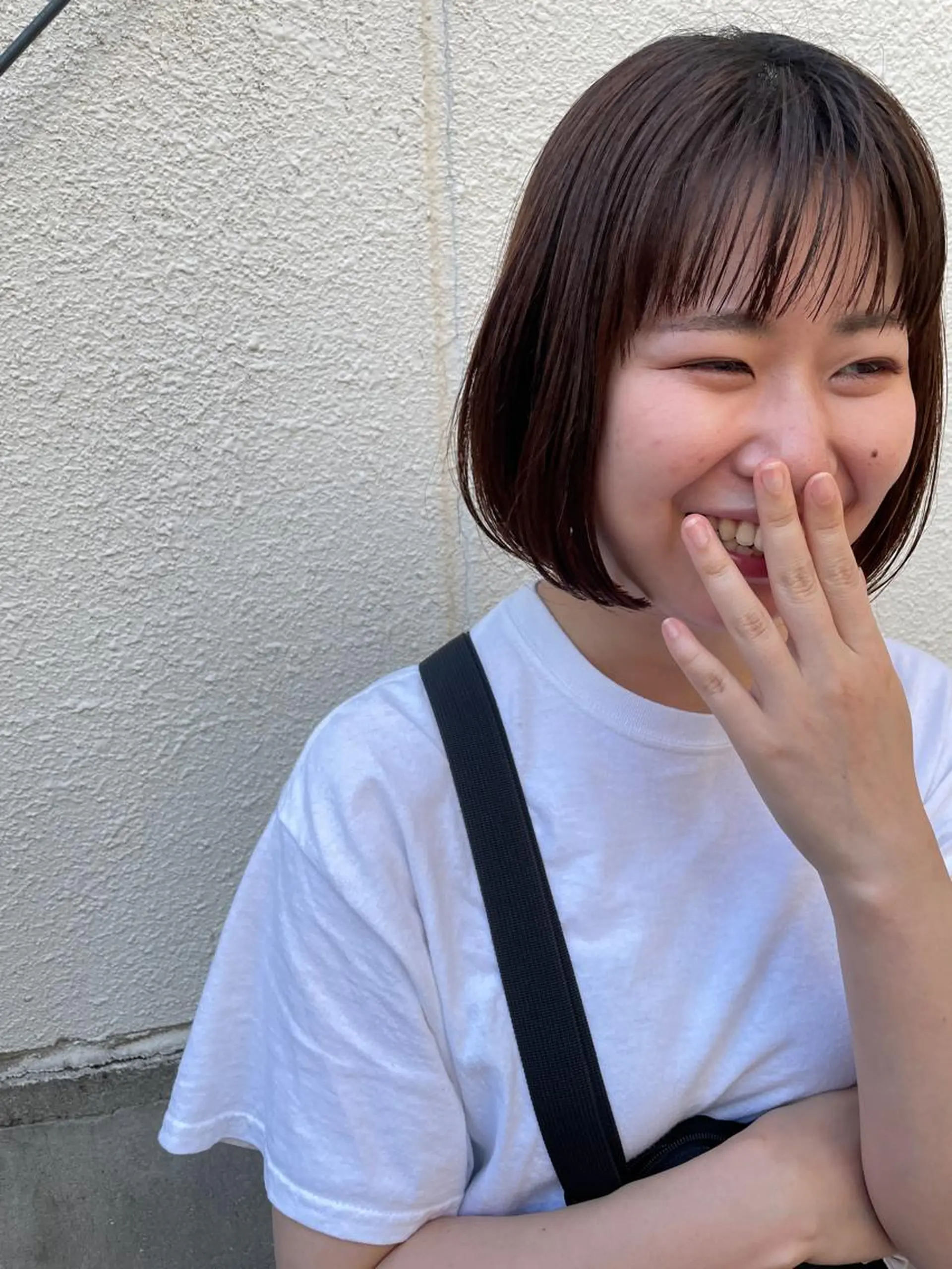 ショート カット ヘアカラー 縮毛矯正 トリートメント さの あやねのヘアスタイル