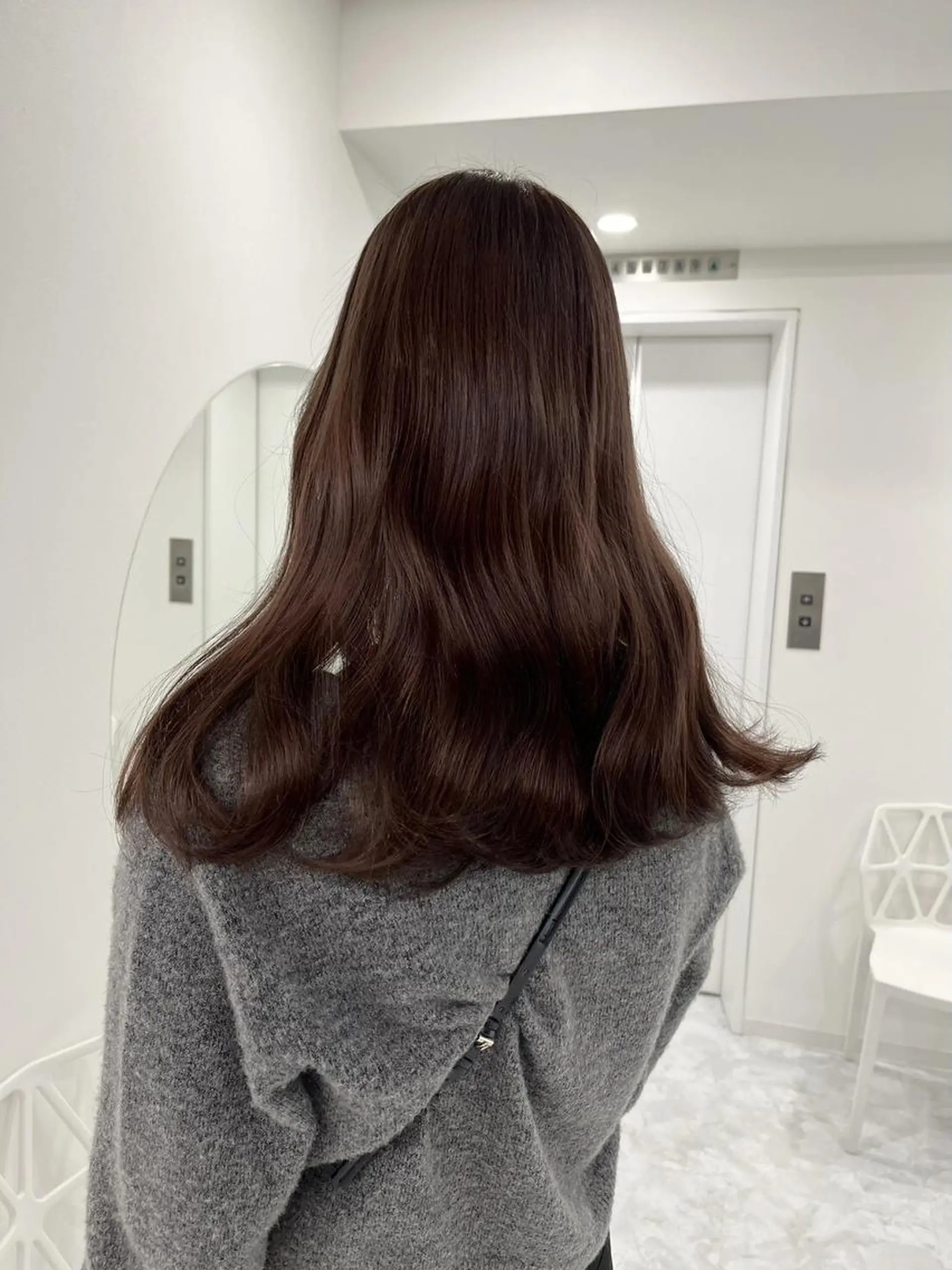 カラー *モテガーリー🎀 🤍暖色ヘア🍒のヘアスタイル
