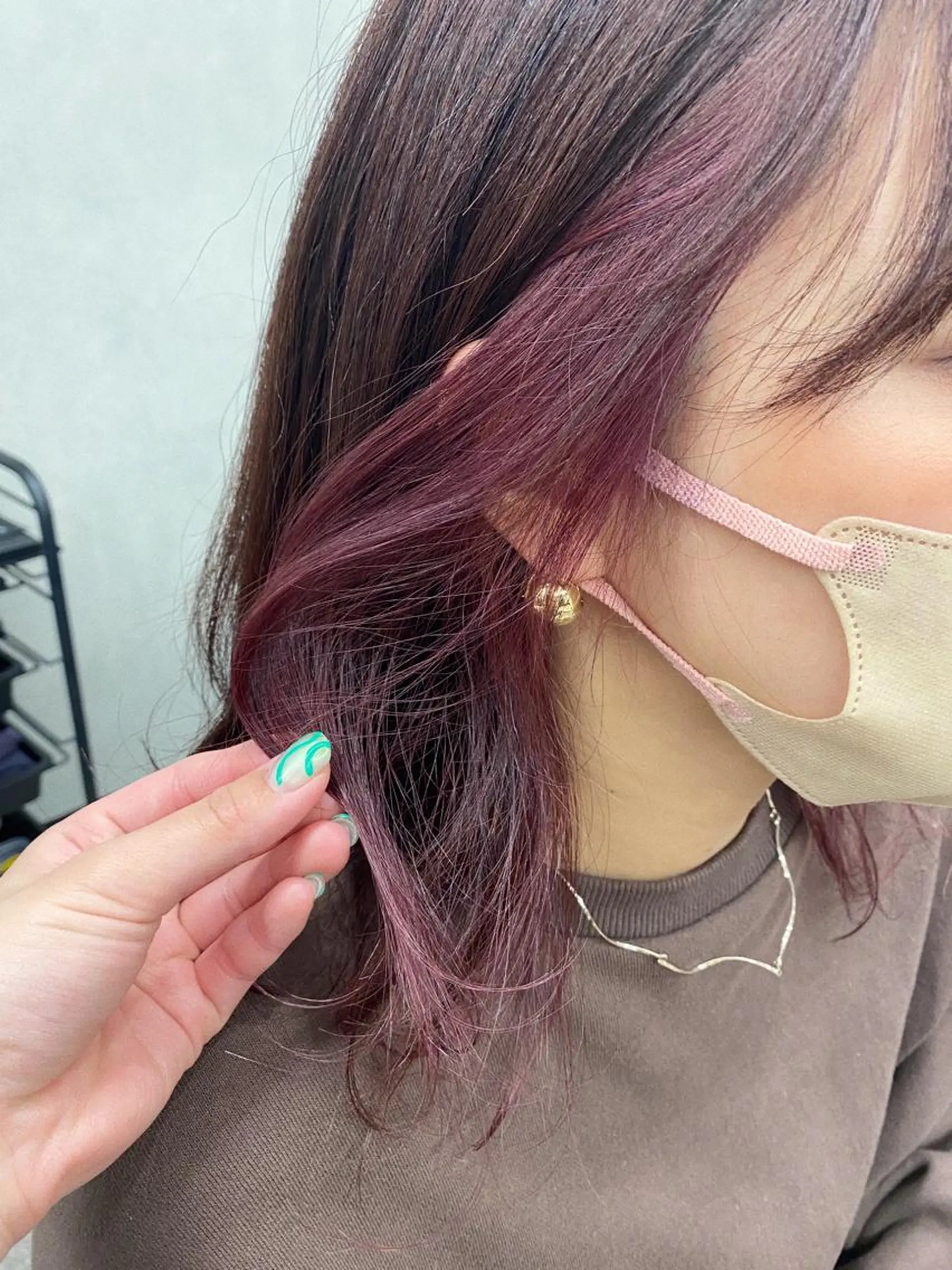 ミディアム カラー 🕶️佐藤 海李🐏のヘアスタイル