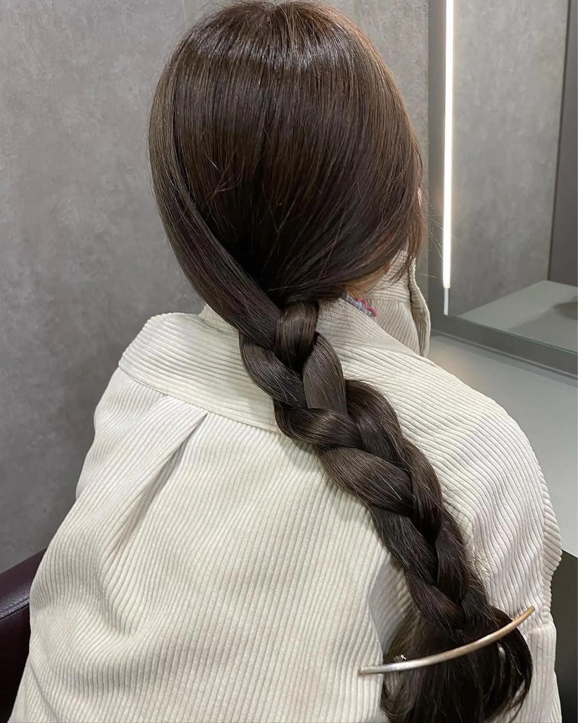 ロング ヘアカラー トリートメント AUBE HAIR tenjin【オーブヘアーテンジン】所属・nene .のヘアスタイル