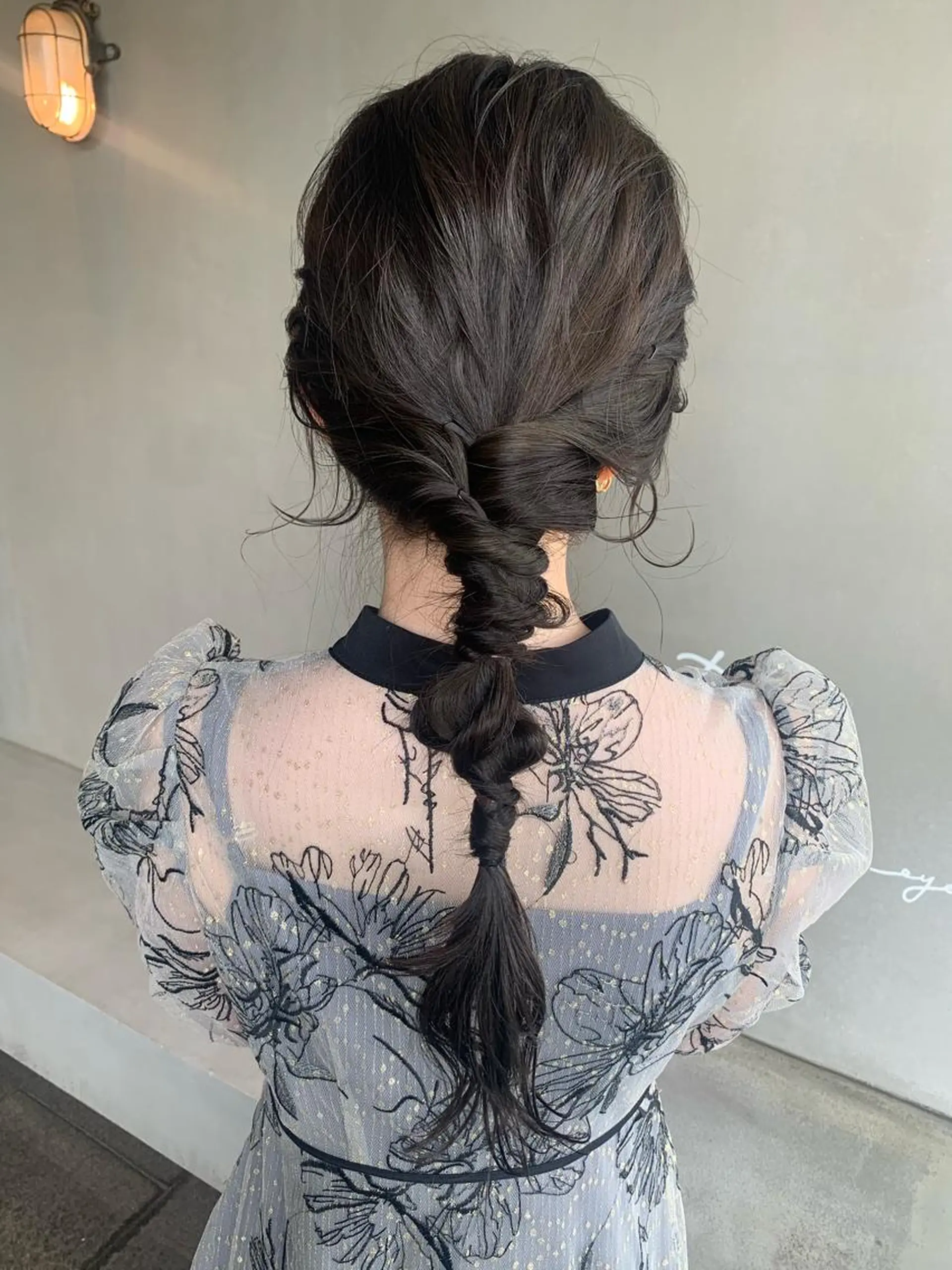 ロング ヘアアレンジ ヘアセット ブリーチ/アレンジ 天満/chihiroのヘアスタイル