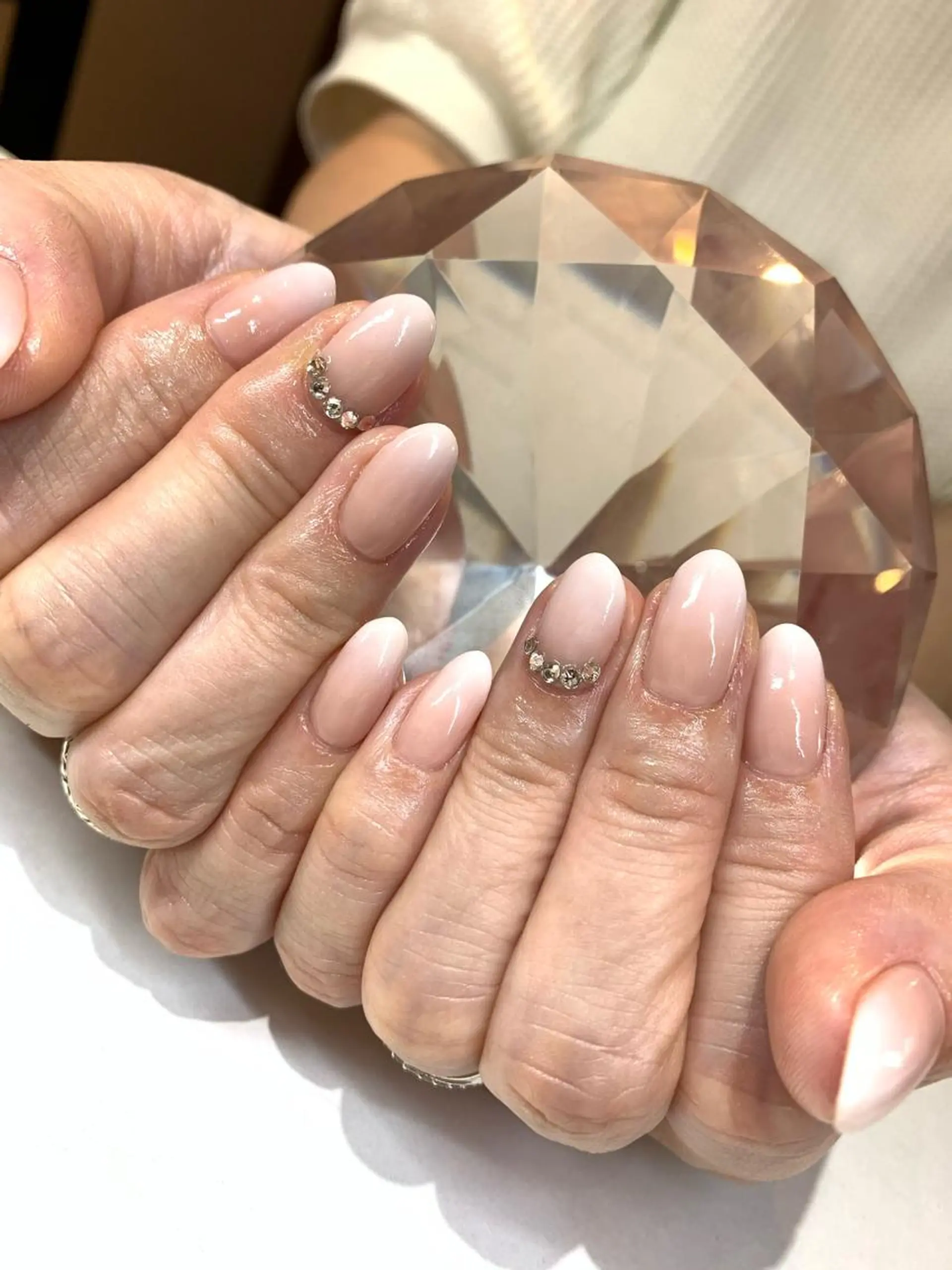 セミロング ネイル ハンドネイル glow_ nailのネイルデザイン